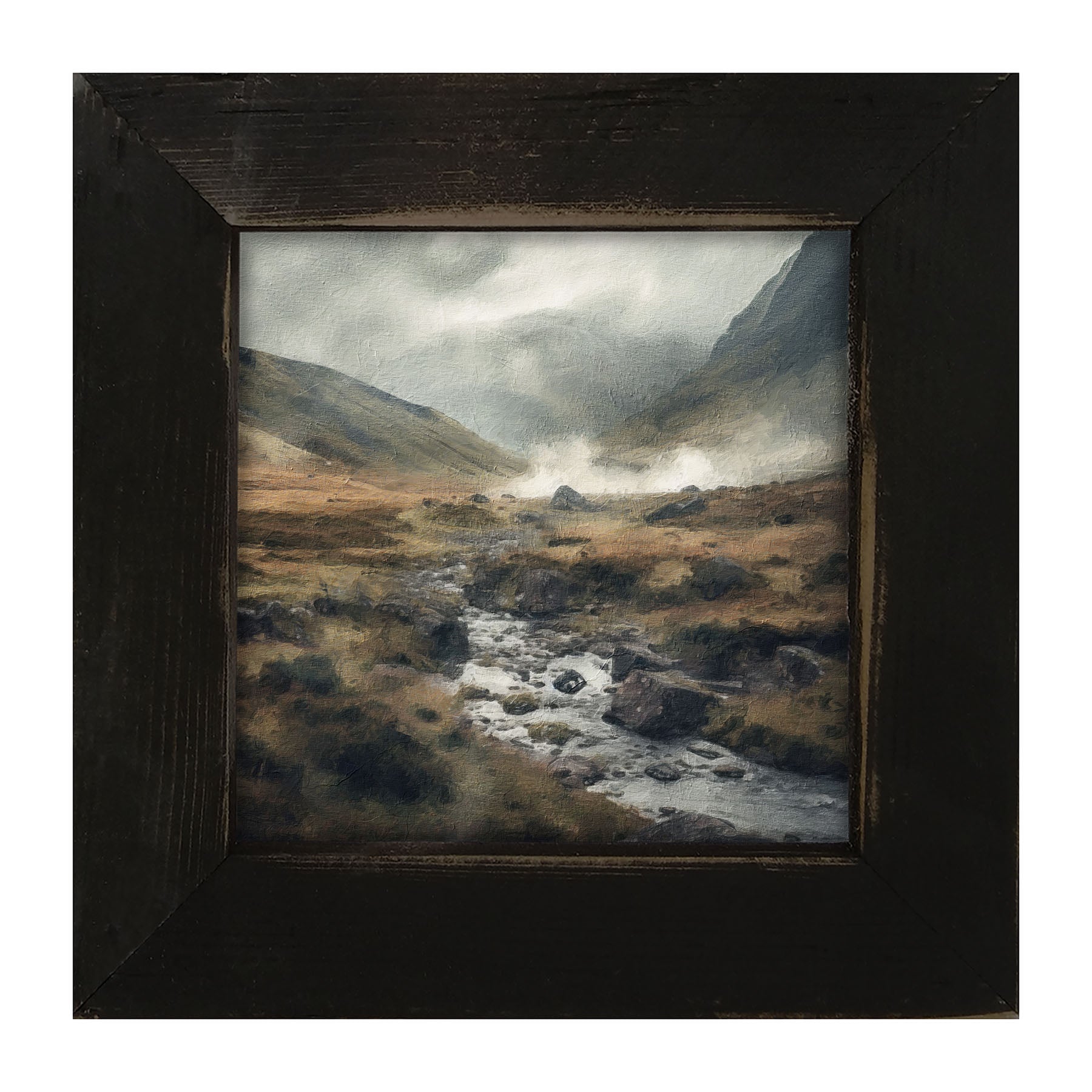 Stone Valley - Framed art