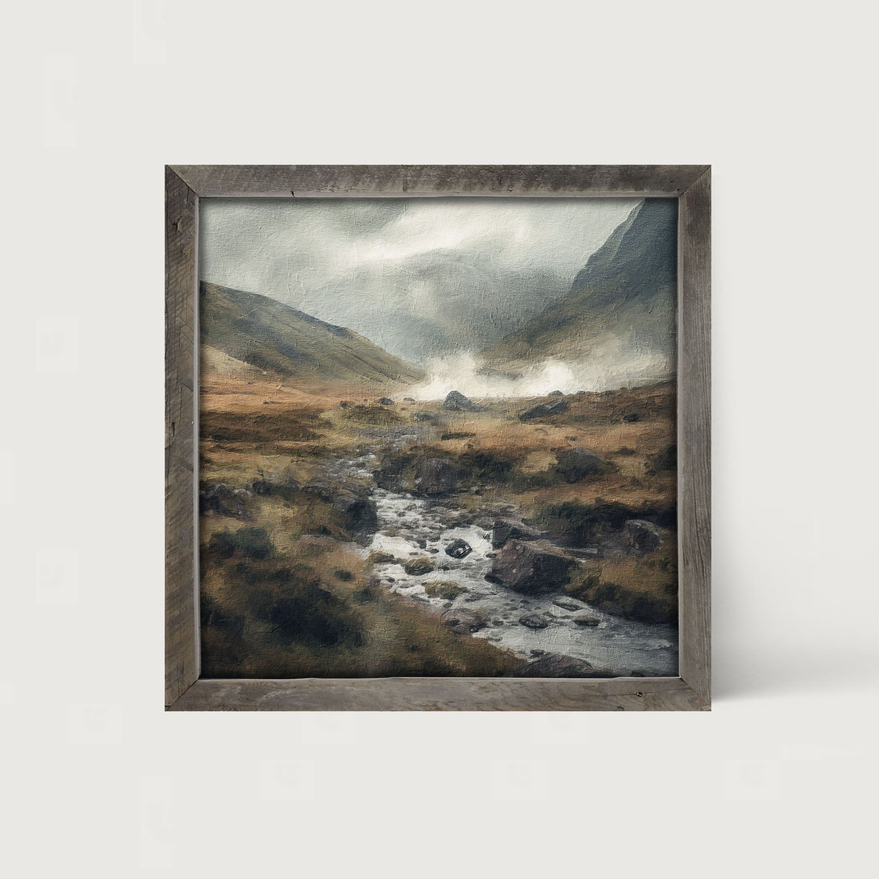 Stone Valley - Framed art