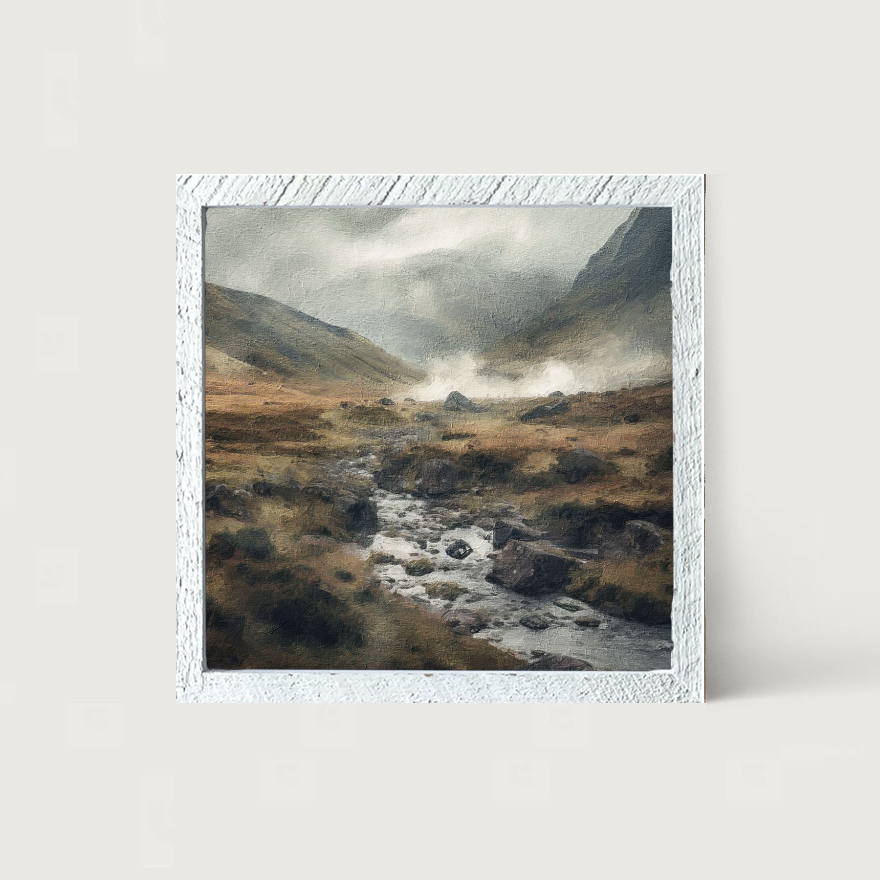 Stone Valley - Framed art
