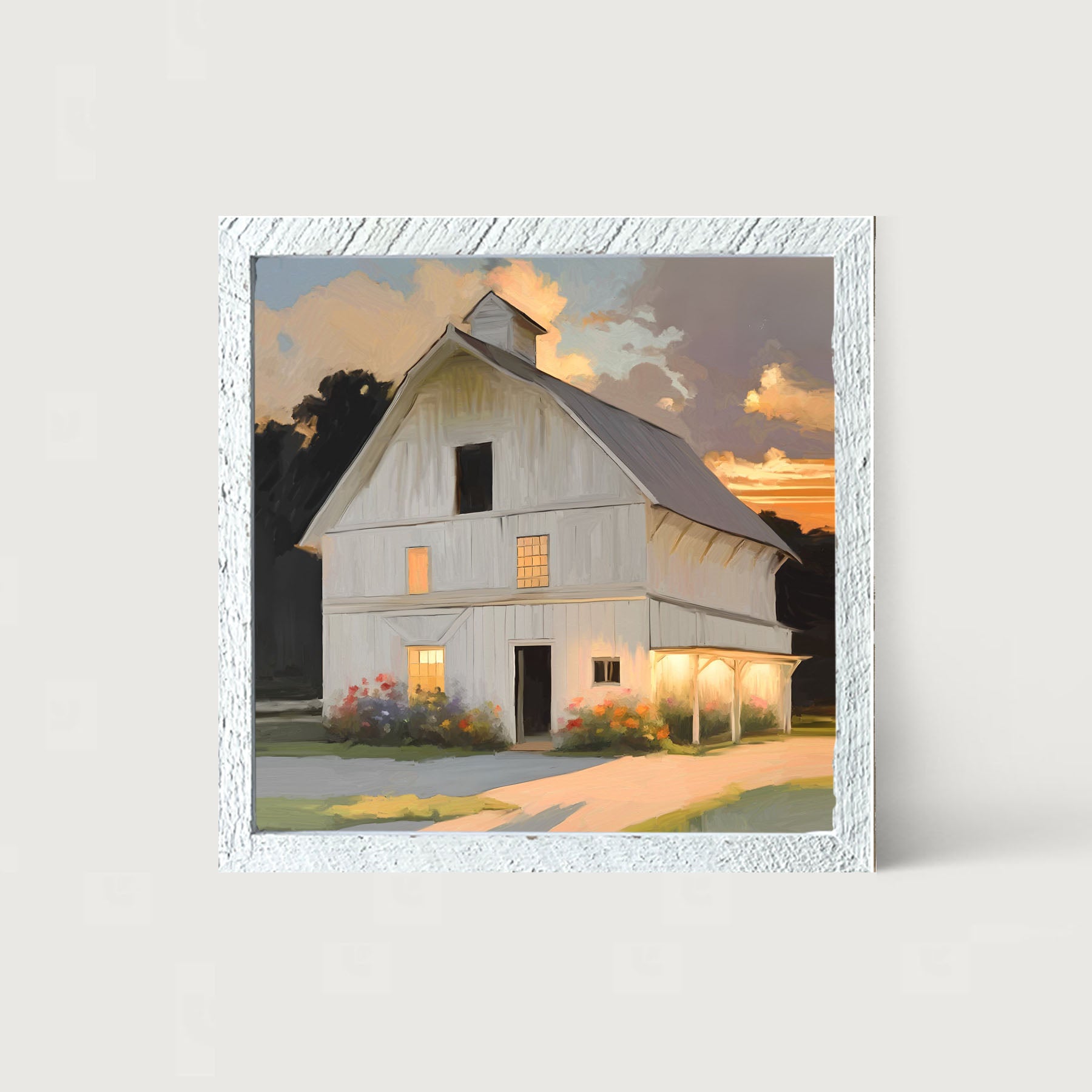 Barn at Sunset
