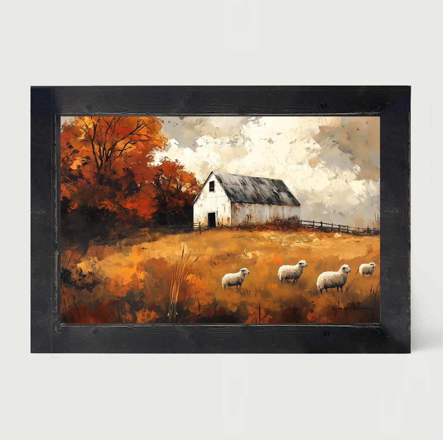 Sheep in Autumn