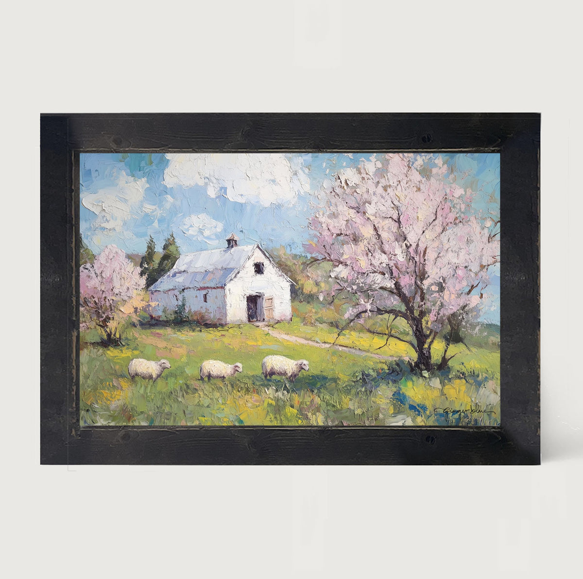 Sheep in Spring