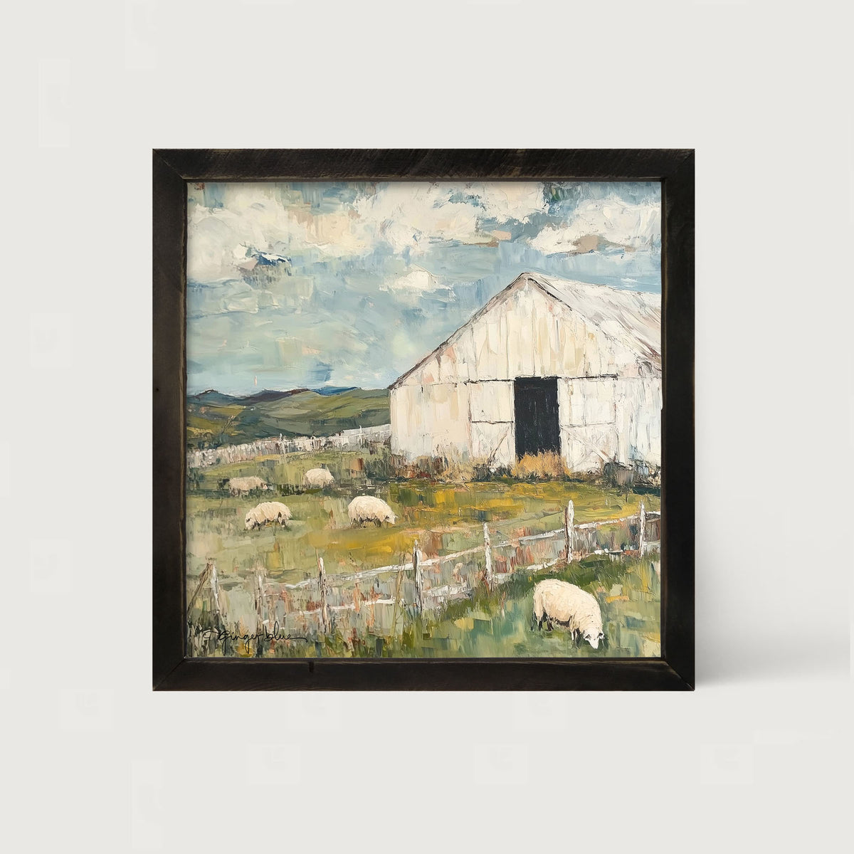 Sheep in Summer