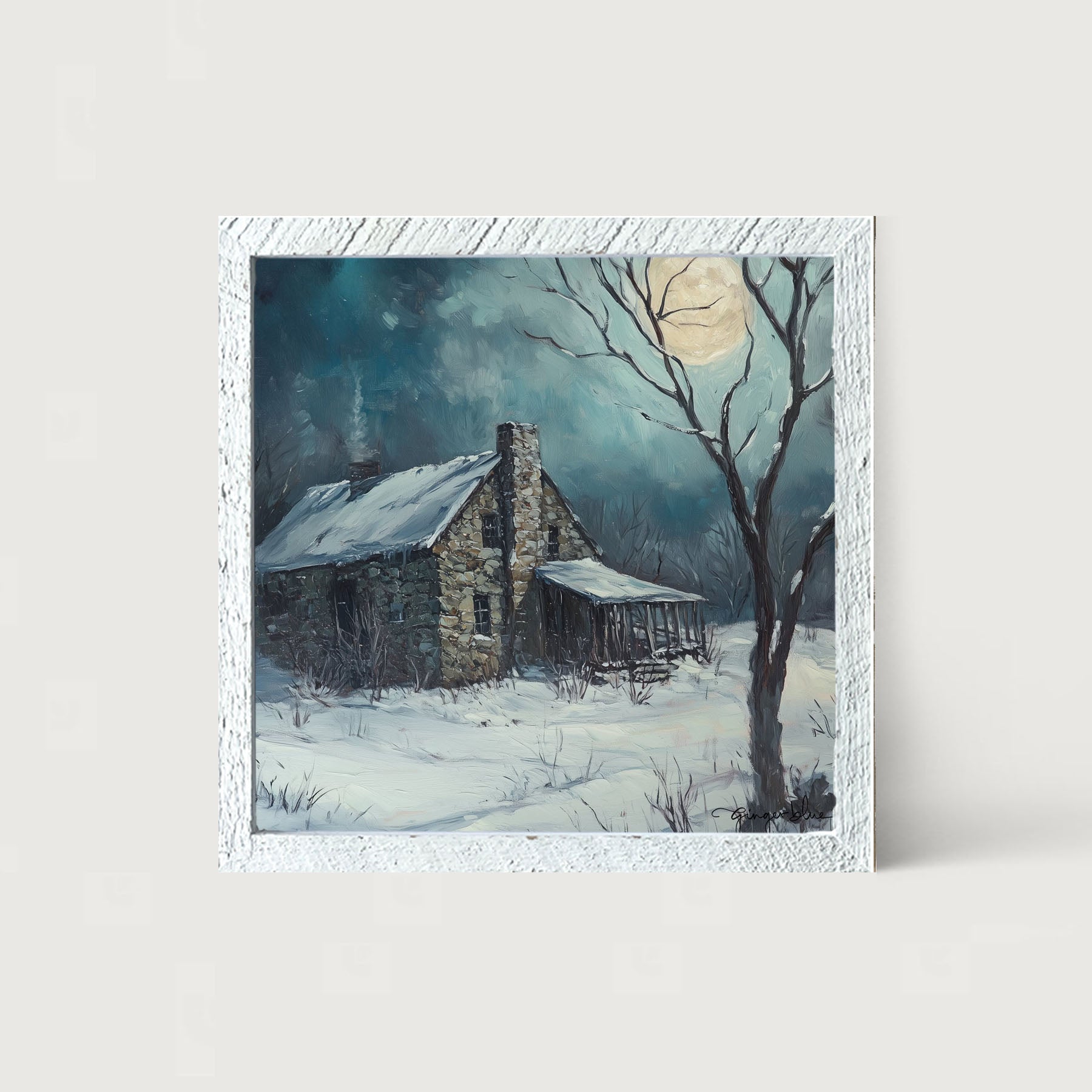 Country House in Winter