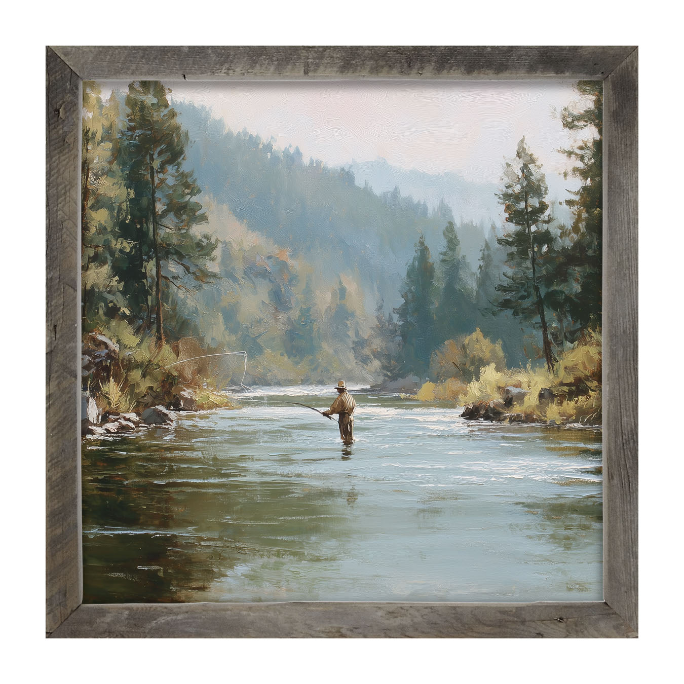 Fishing - Fly Fishing - Framed Art