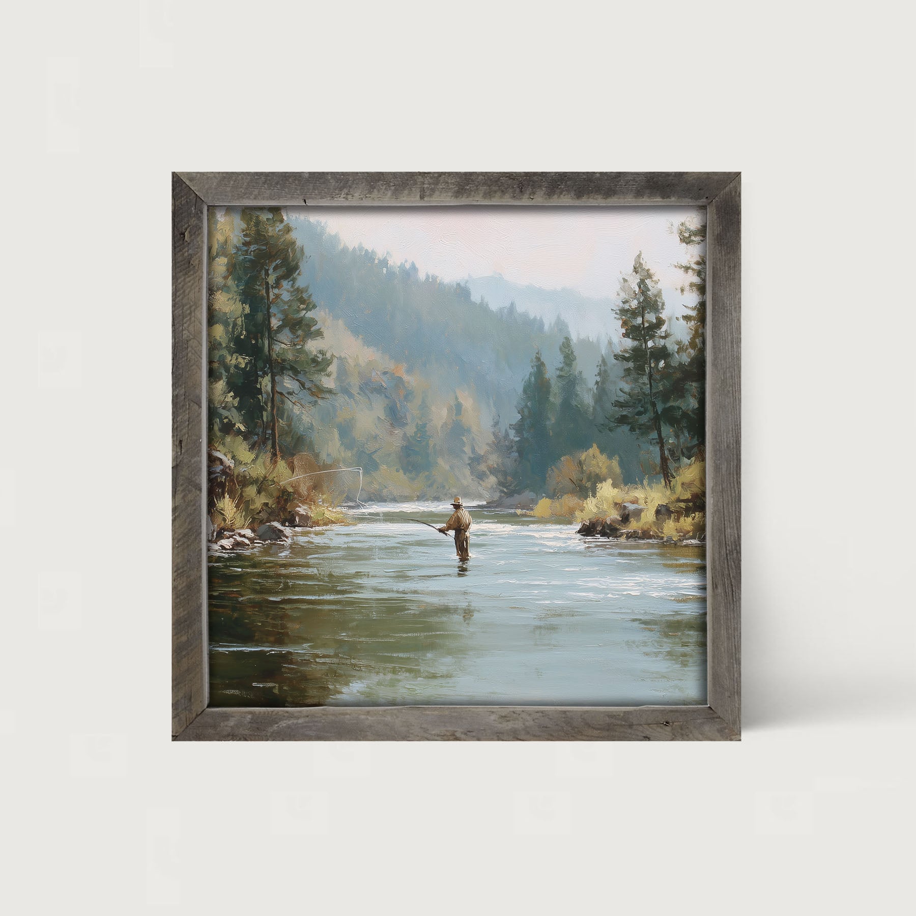 Fishing - Fly Fishing - Framed Art