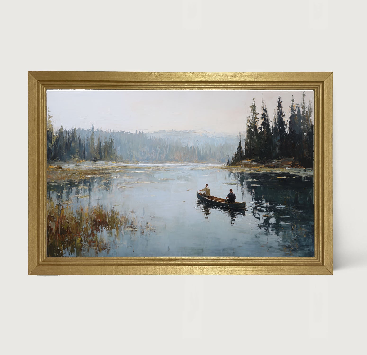 Fishing - Canoe on Lake