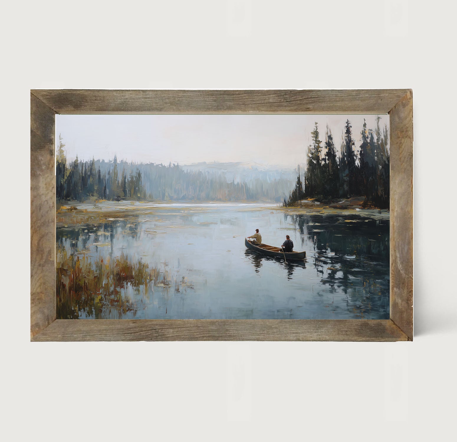 Fishing - Canoe on Lake