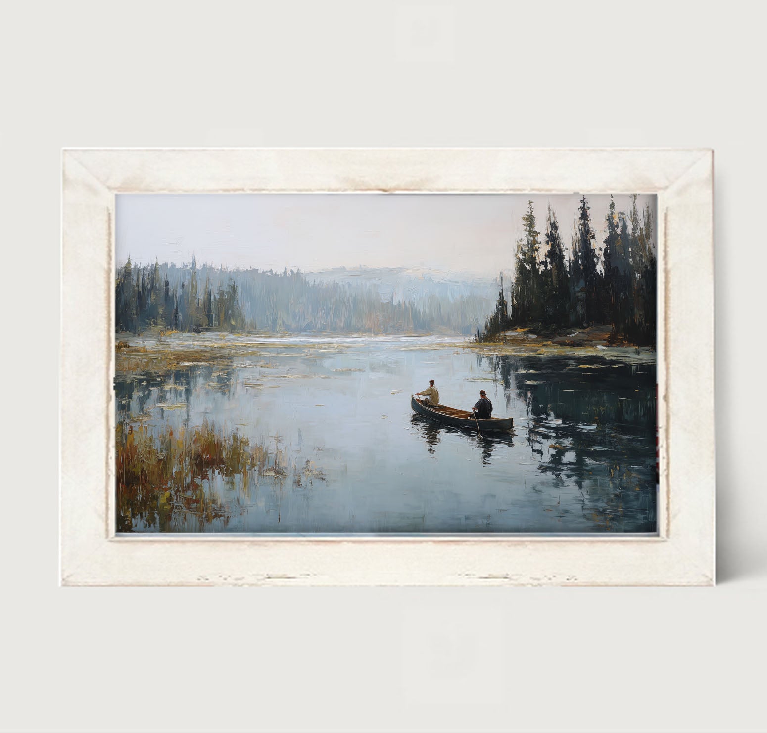 Fishing - Canoe on Lake