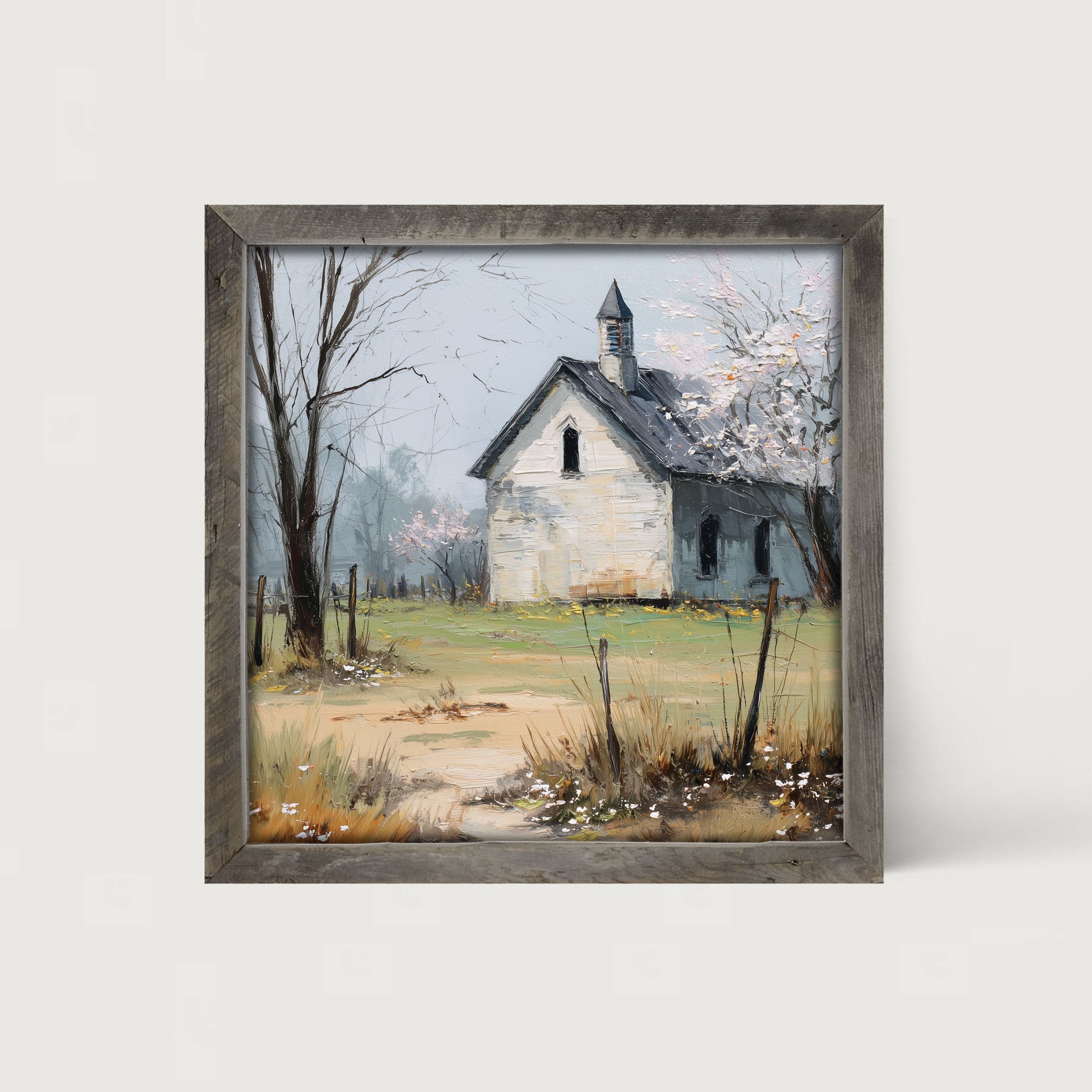 Country Church in Autumn