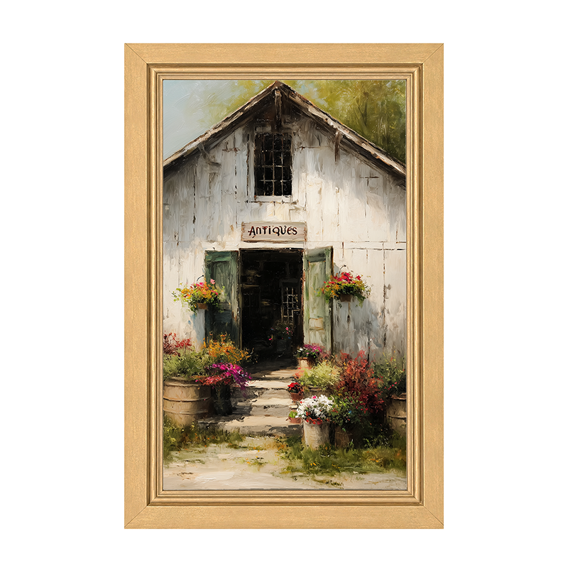 Country Antique Shop - Framed Art