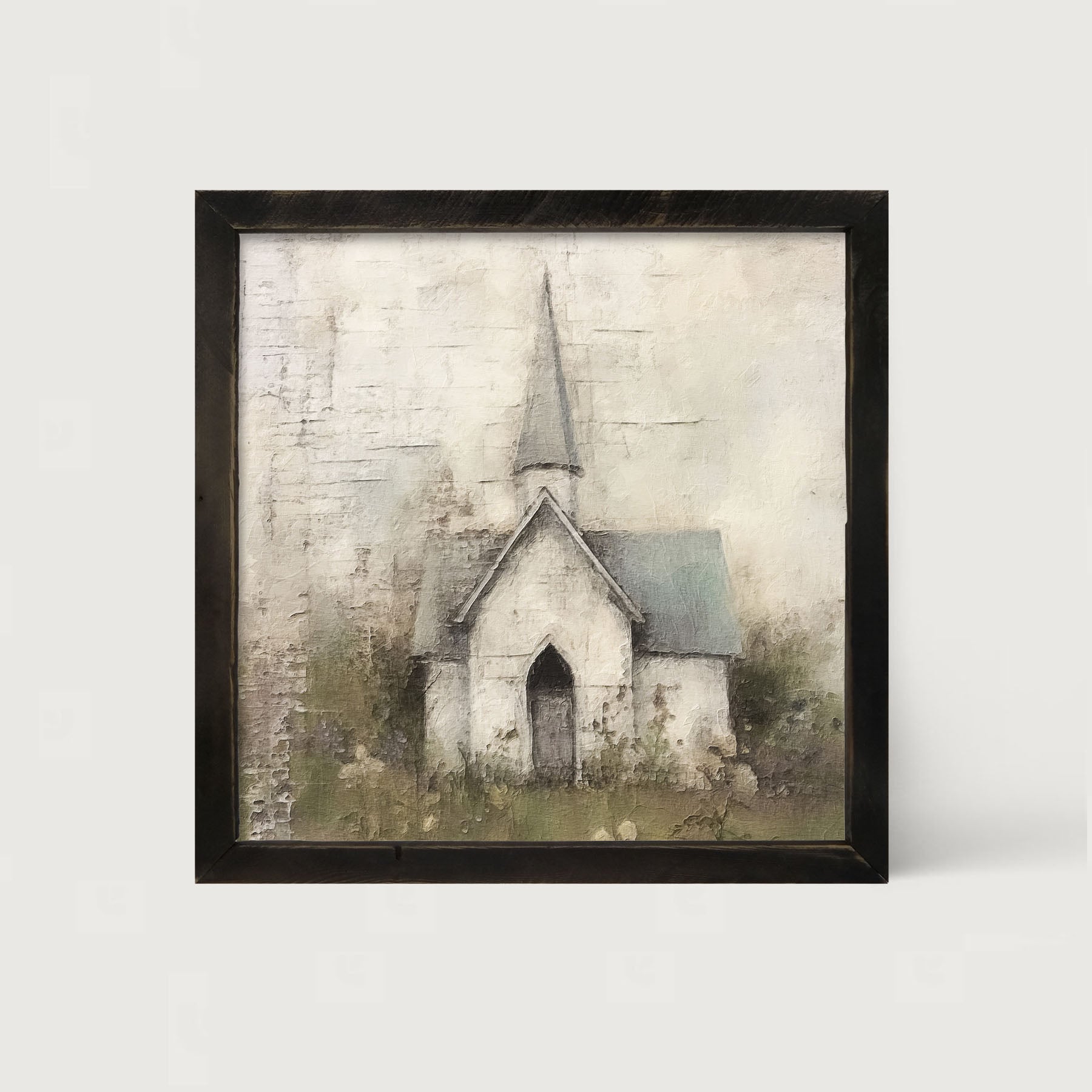 Old Country Church 1 - Framed Art