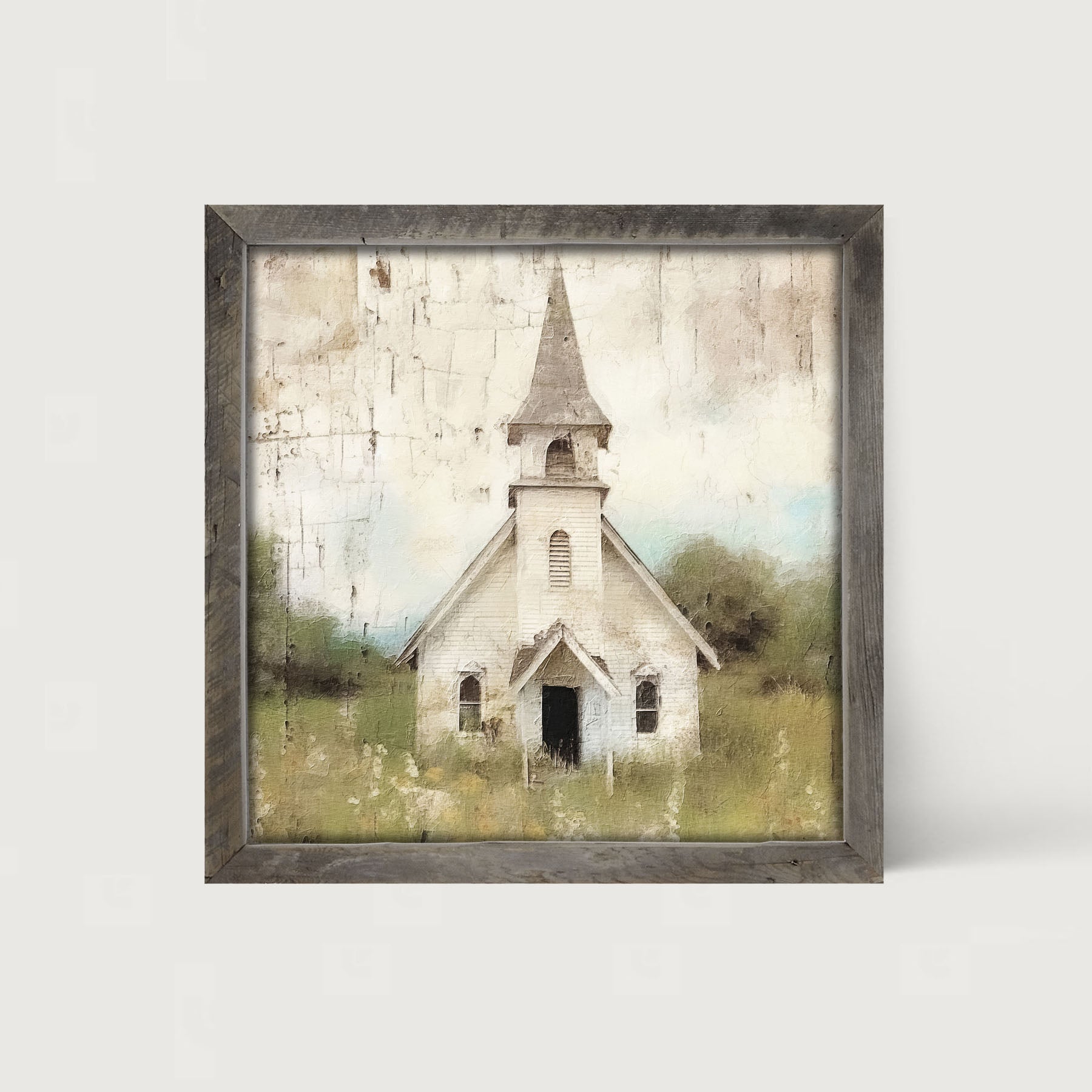 Old Country Church 4 - Framed Art