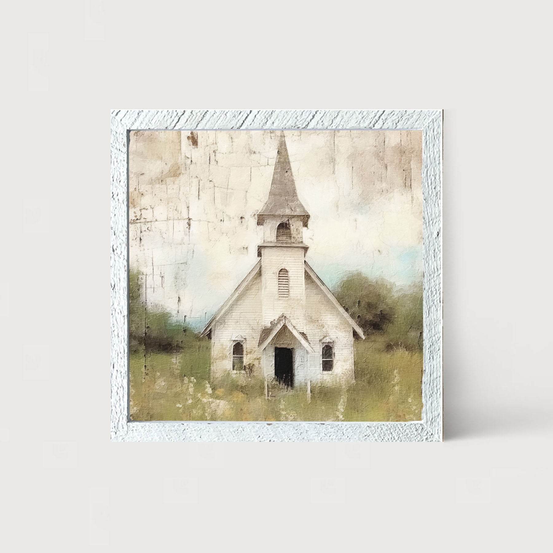 Old Country Church 4 - Framed Art