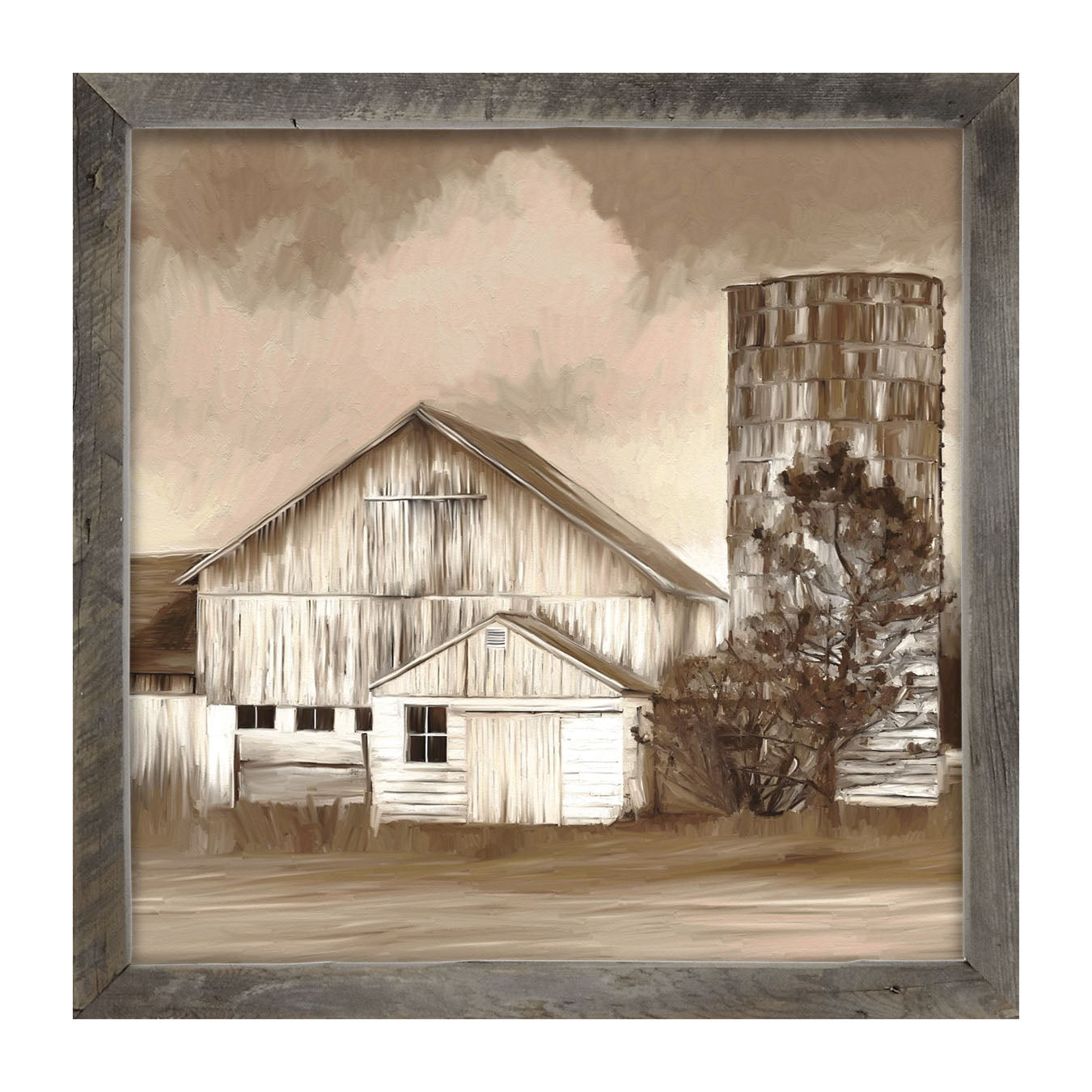 Abandoned barn - Framed art