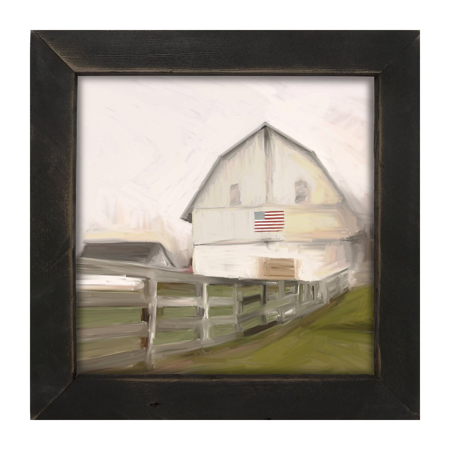 American Barn - Framed art