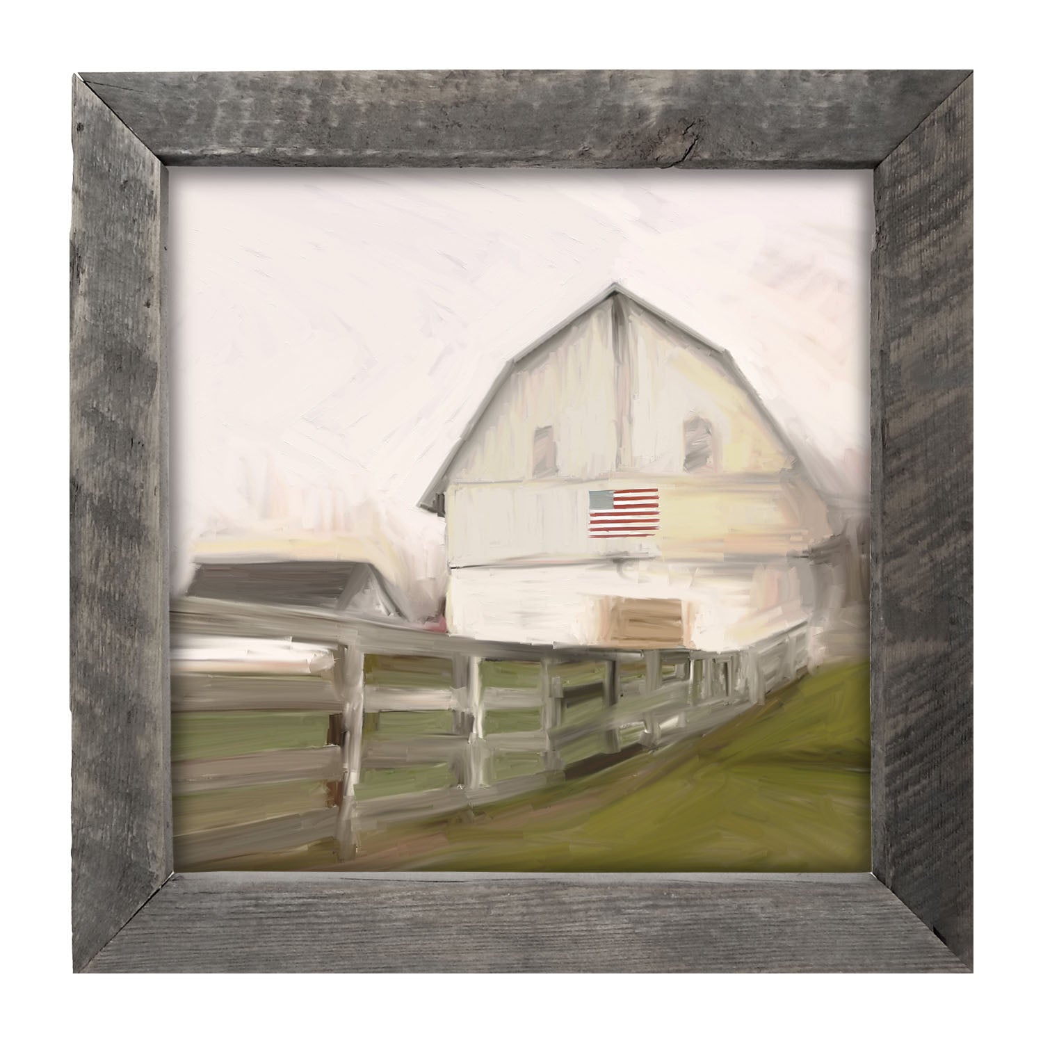 American Barn - Framed art