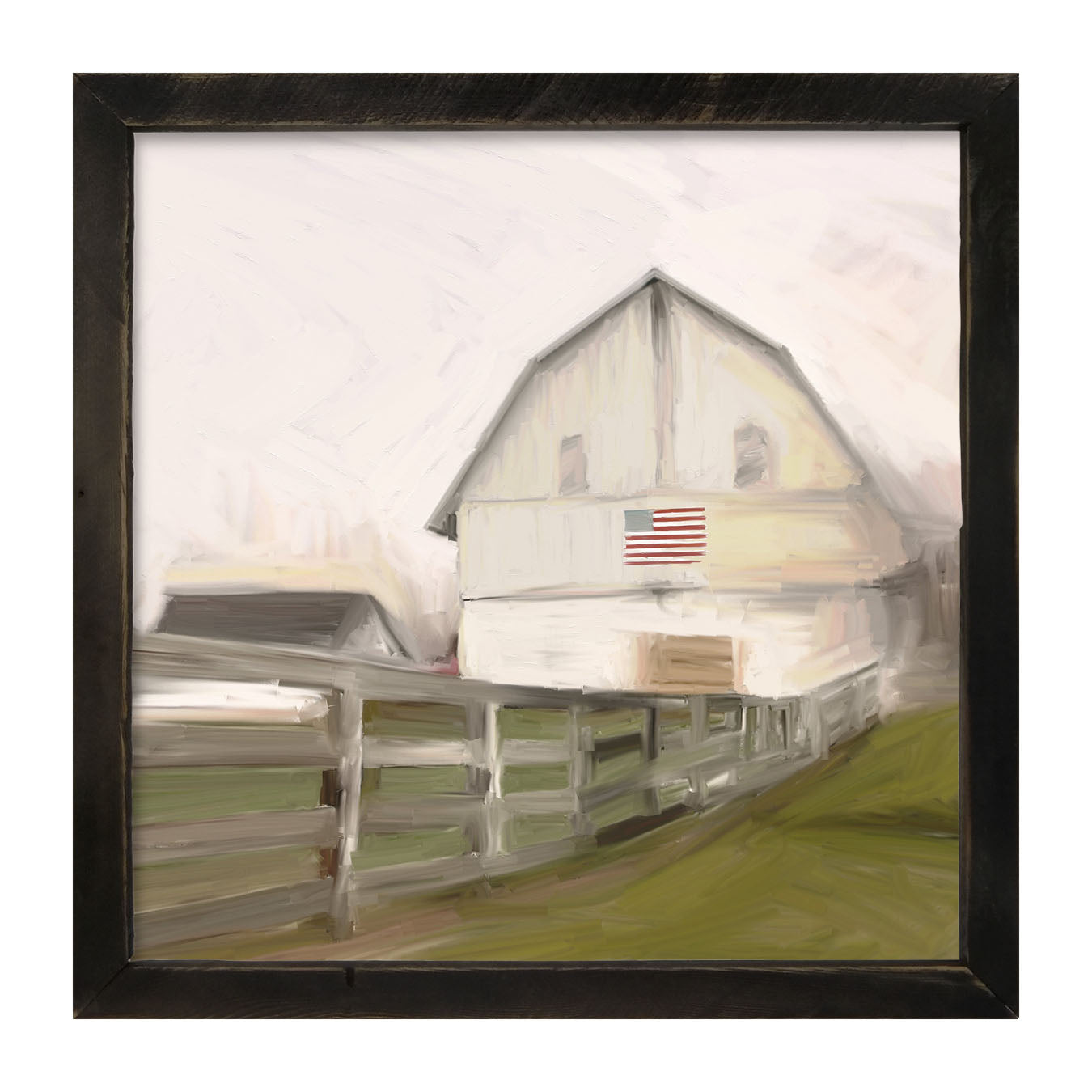 American Barn - Framed art