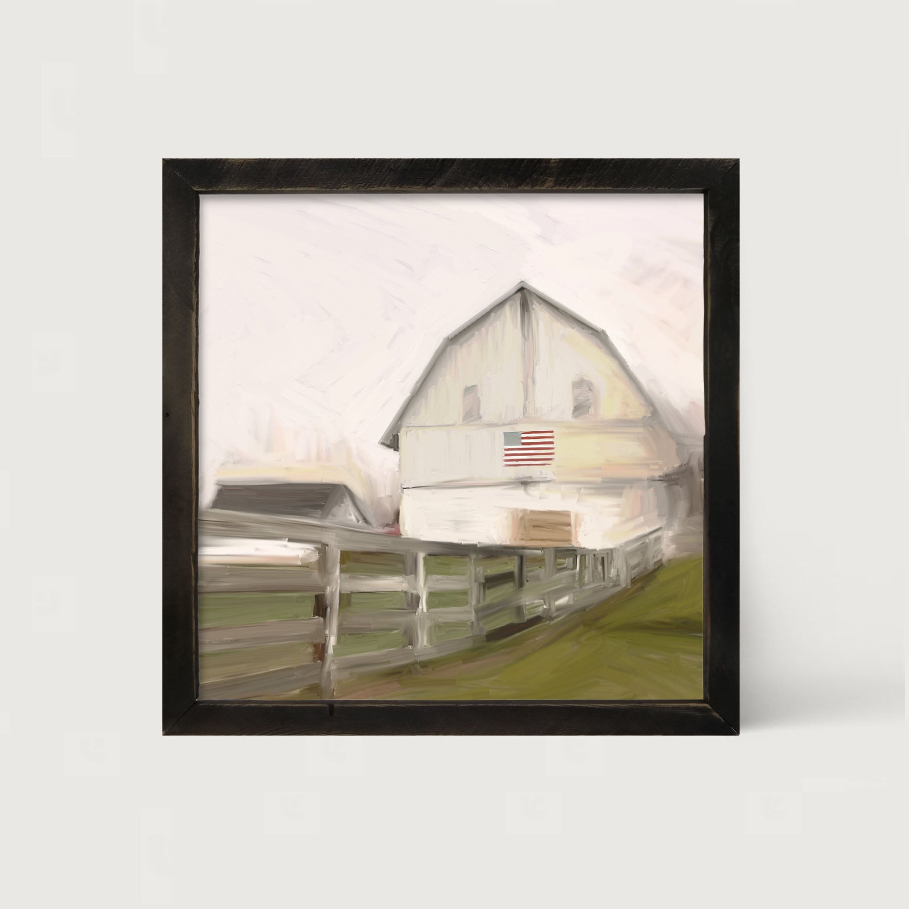 American Barn - Framed art
