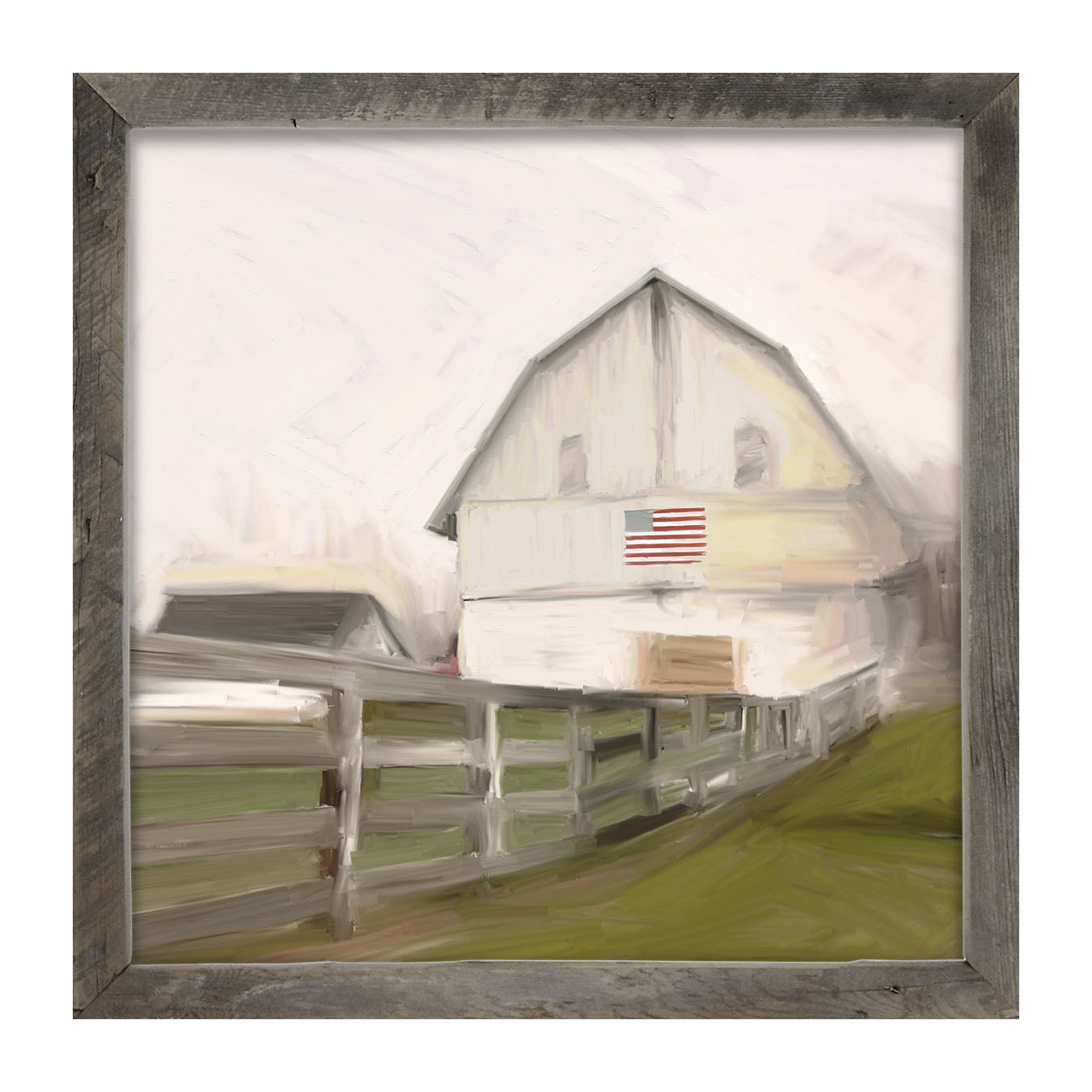 American Barn - Framed art