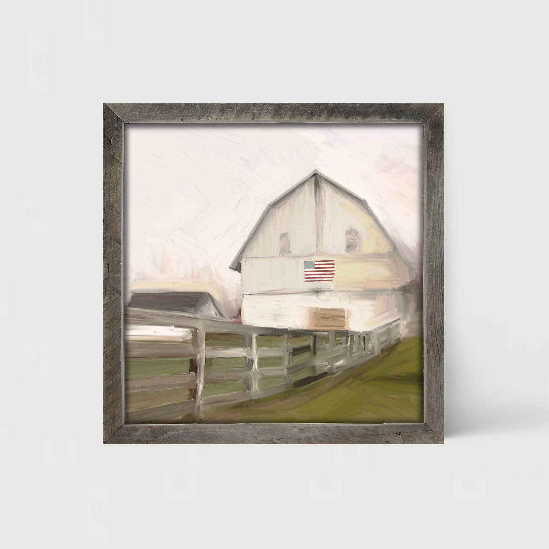American Barn - Framed art
