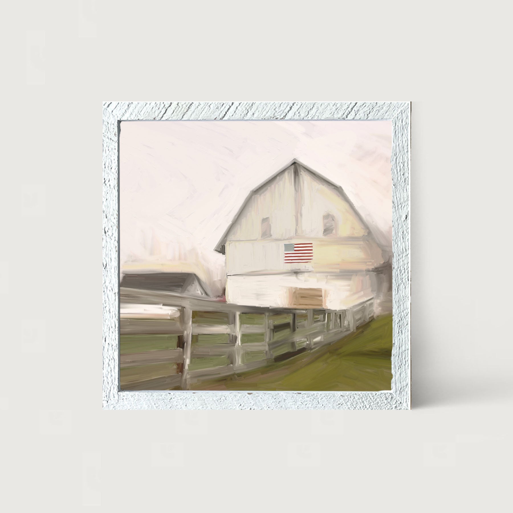 American Barn - Framed art