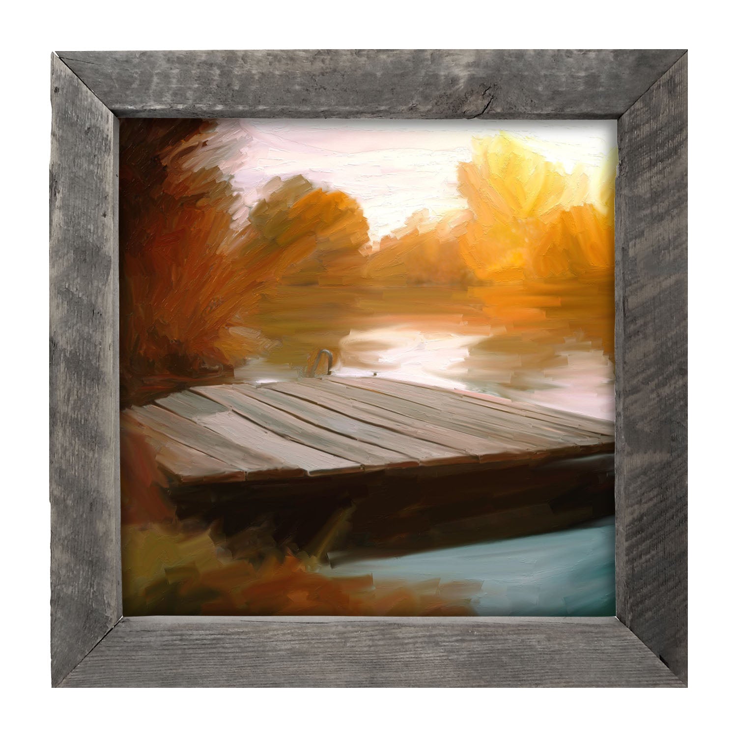 Dock - Framed art