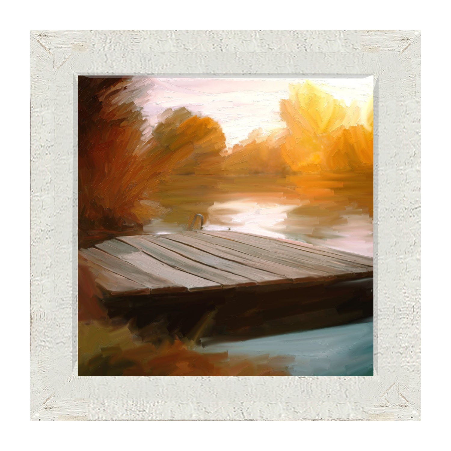 Dock - Framed art