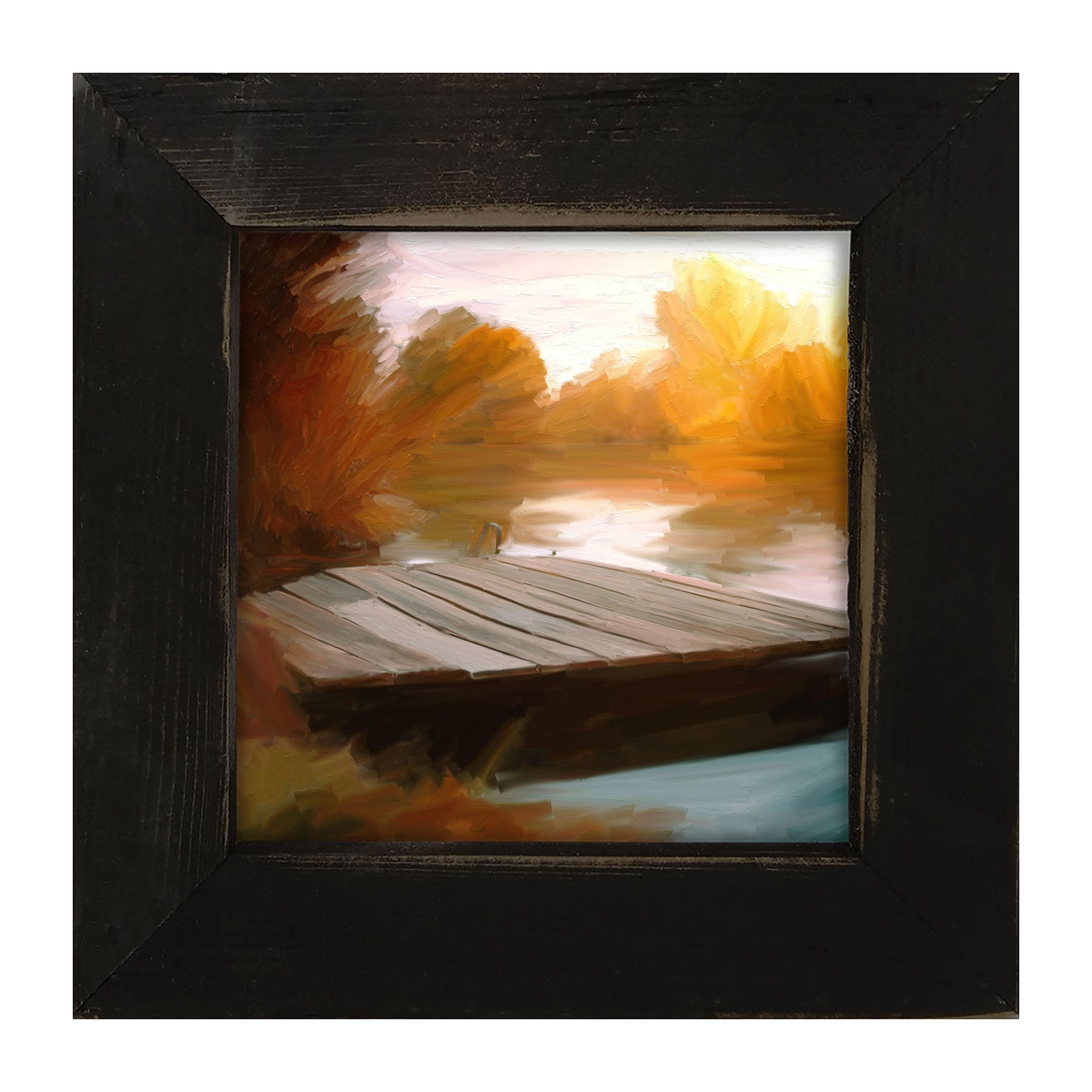 Dock - Framed art