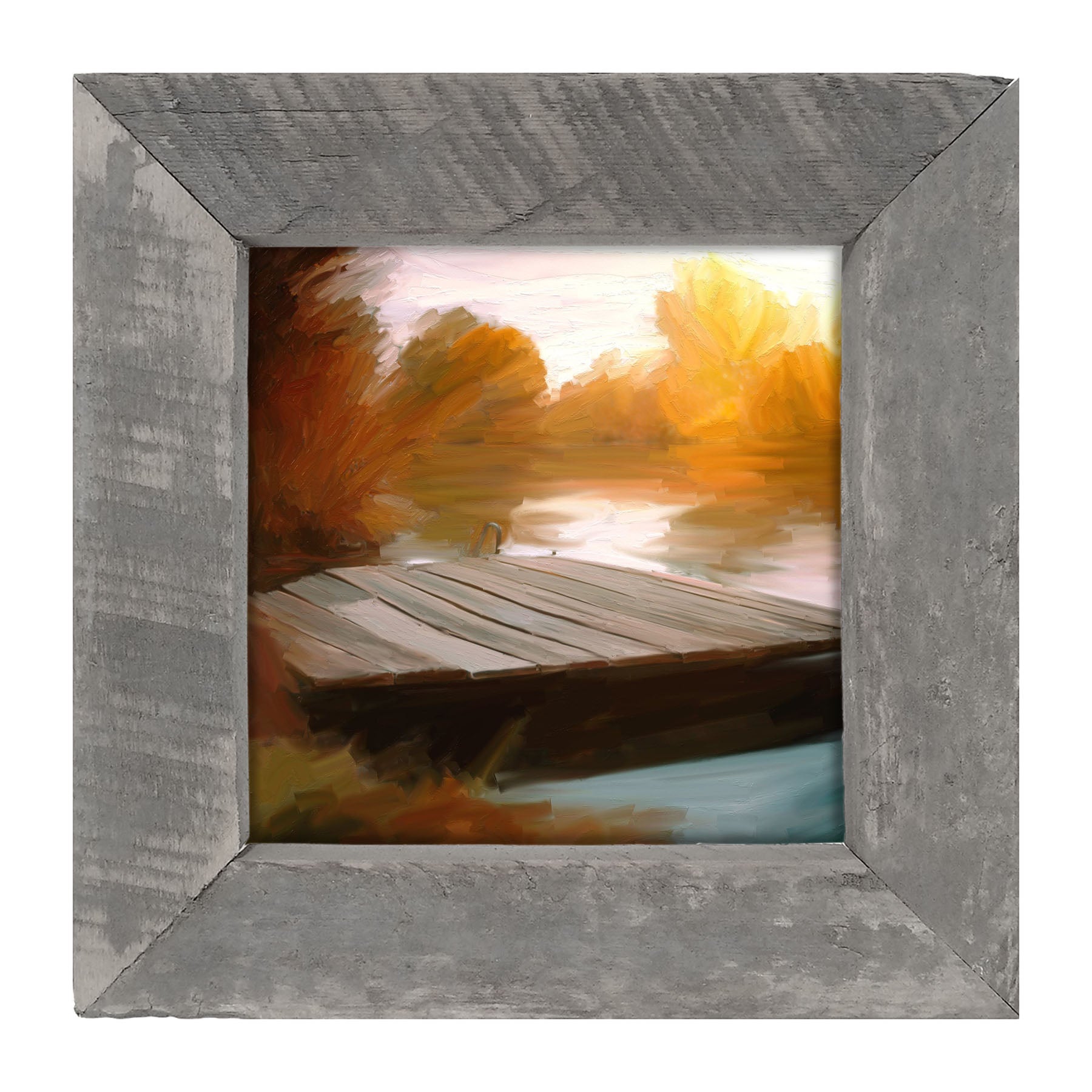 Dock - Framed art
