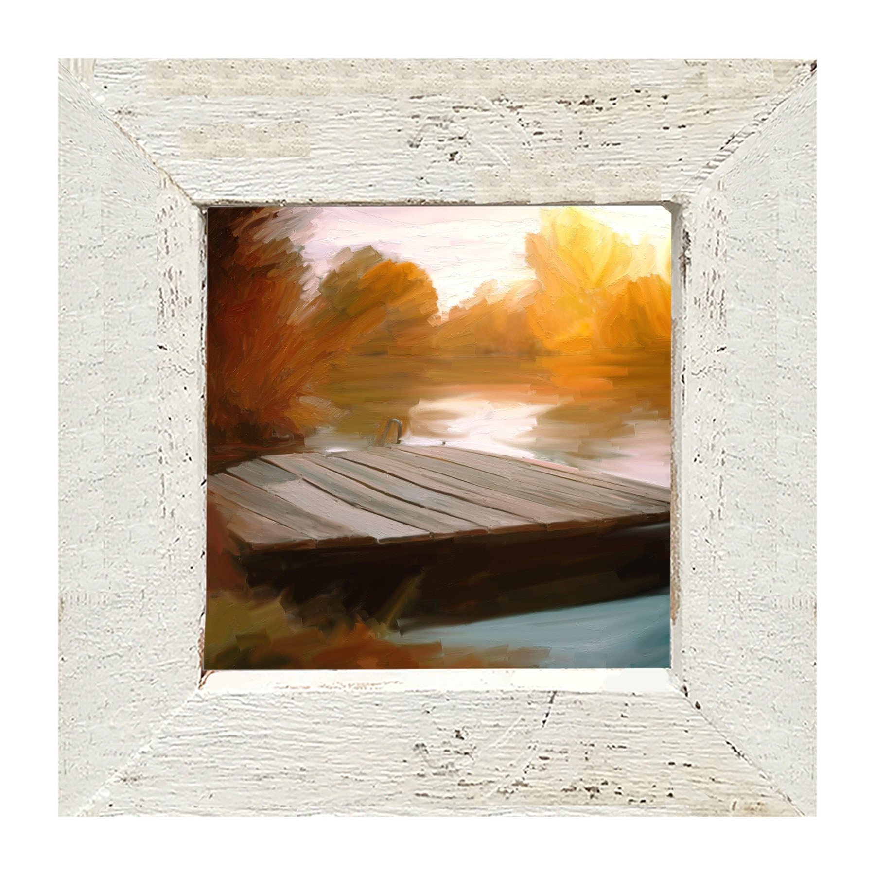 Dock - Framed art