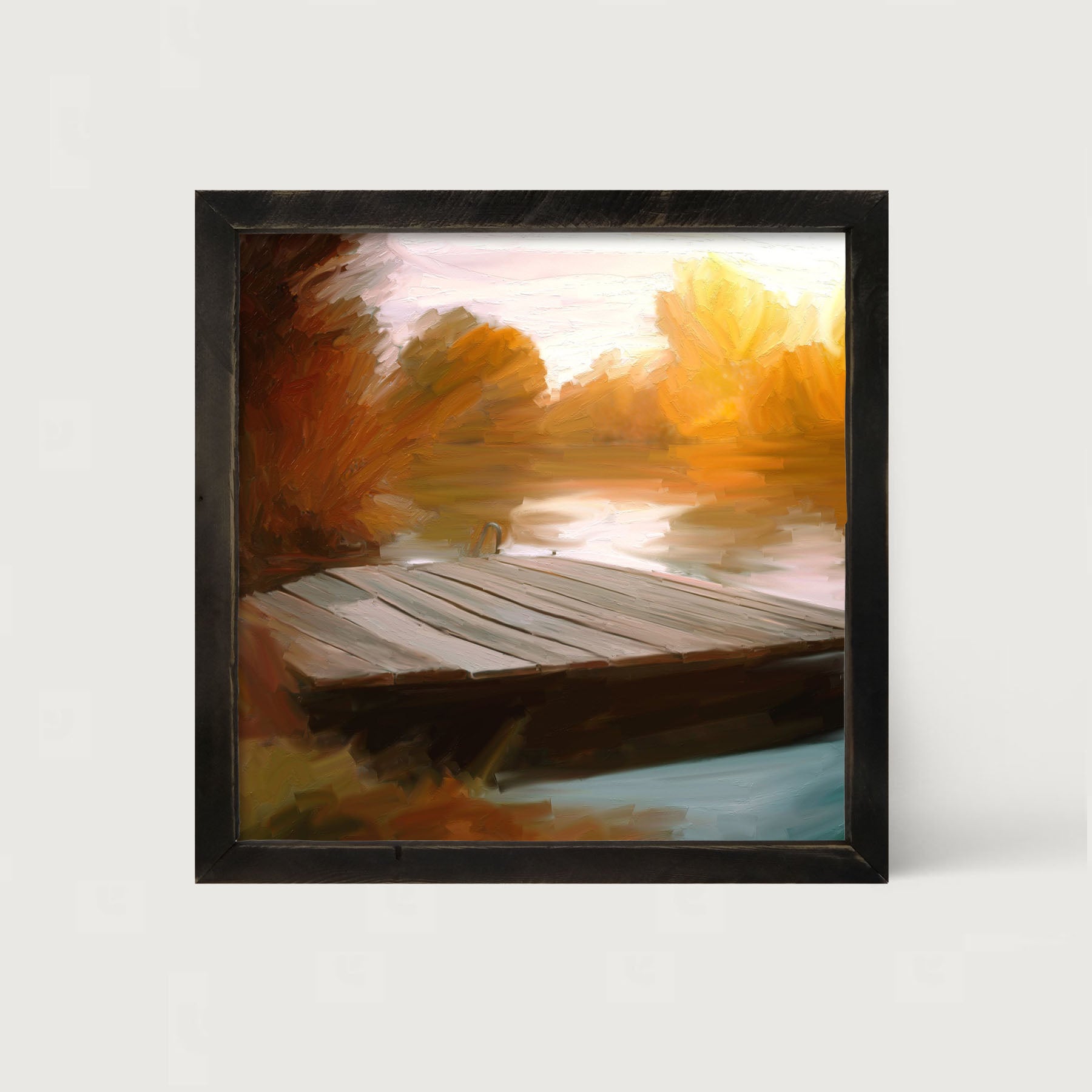 Dock - Framed art