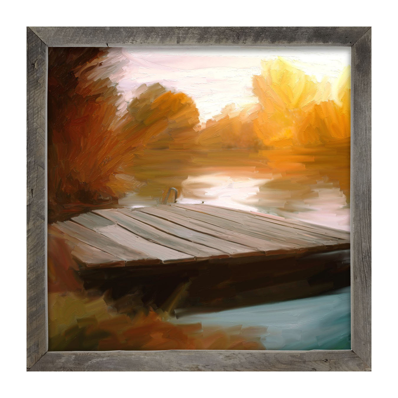 Dock - Framed art