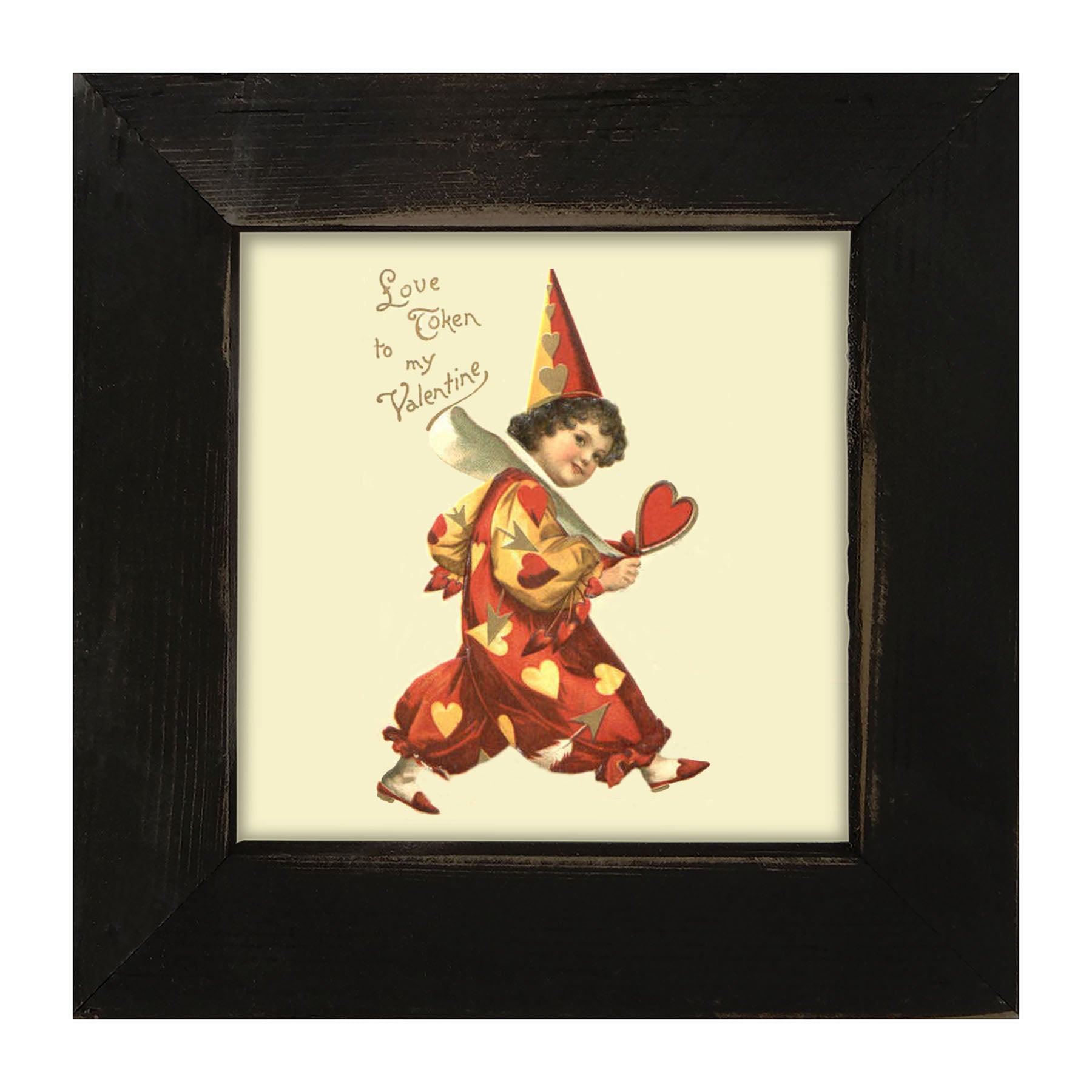 Cupid Dressed Up - Framed art