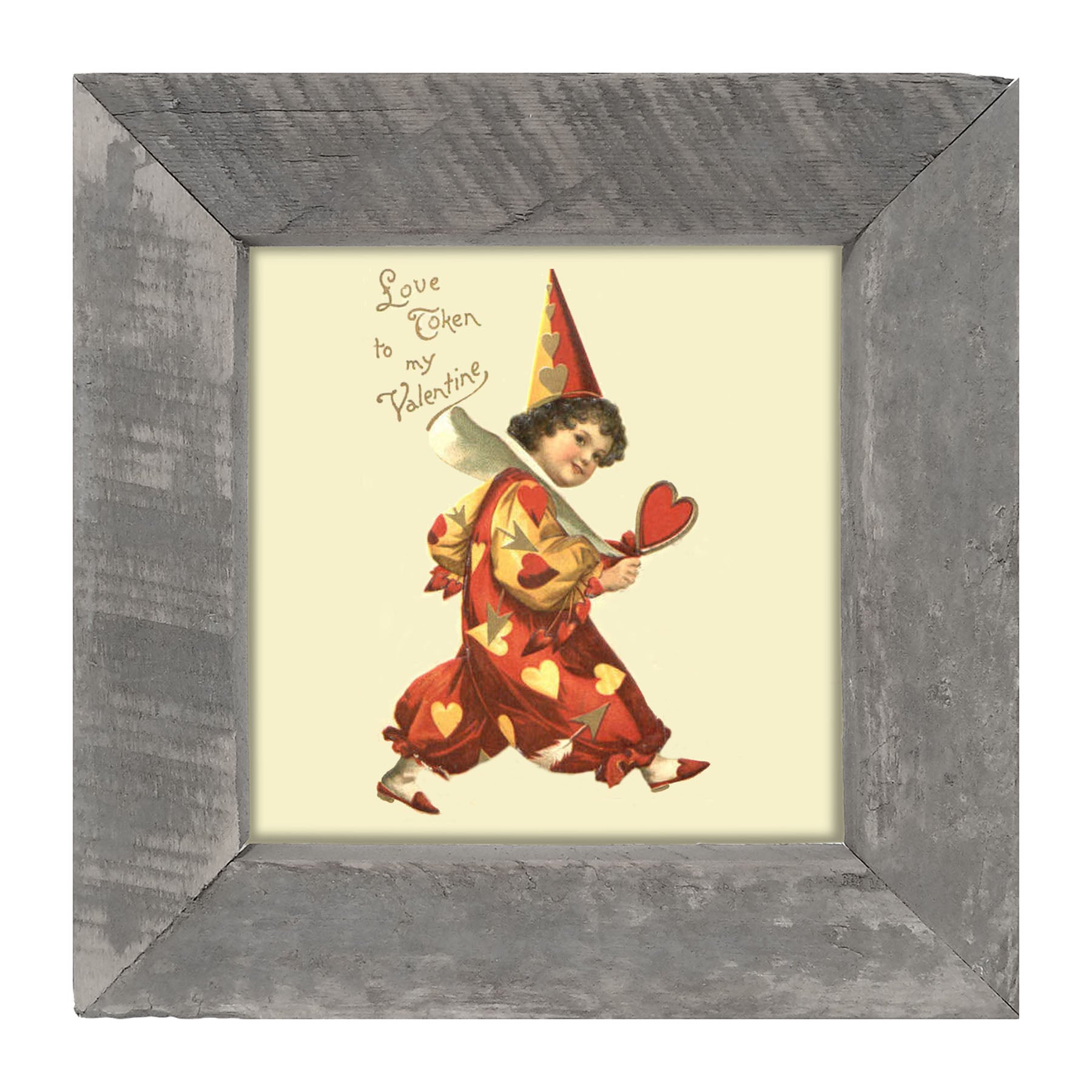 Cupid Dressed Up - Framed art