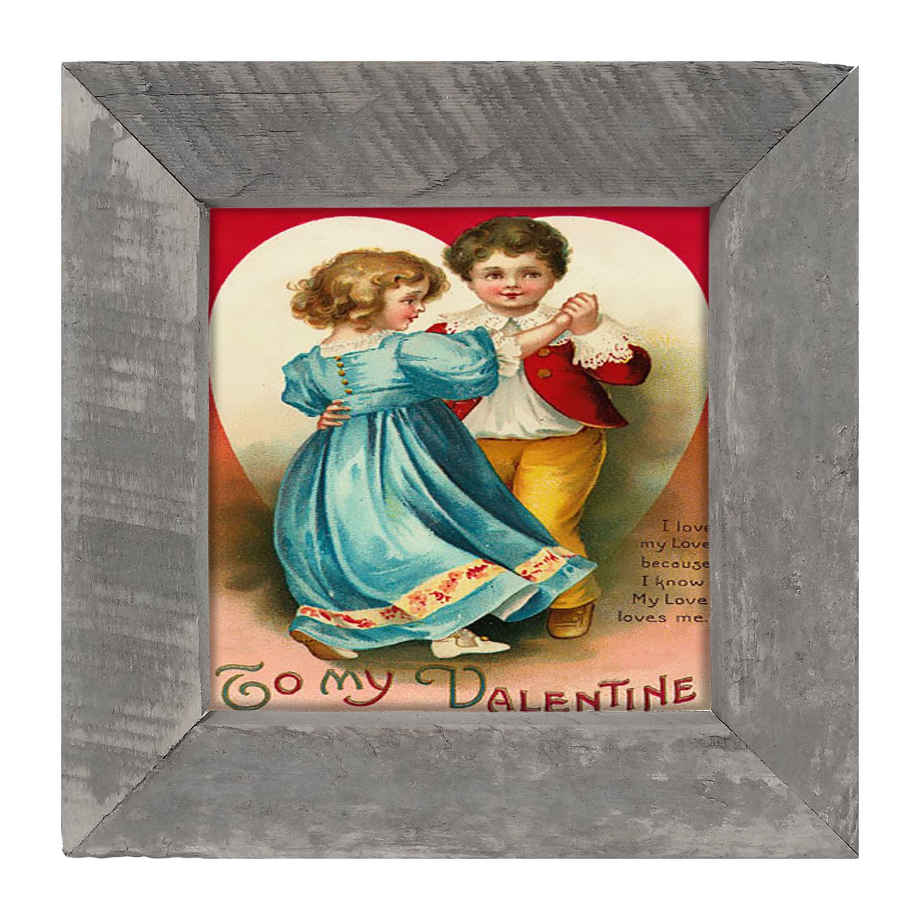 Dancing Valentine Couple - Framed art