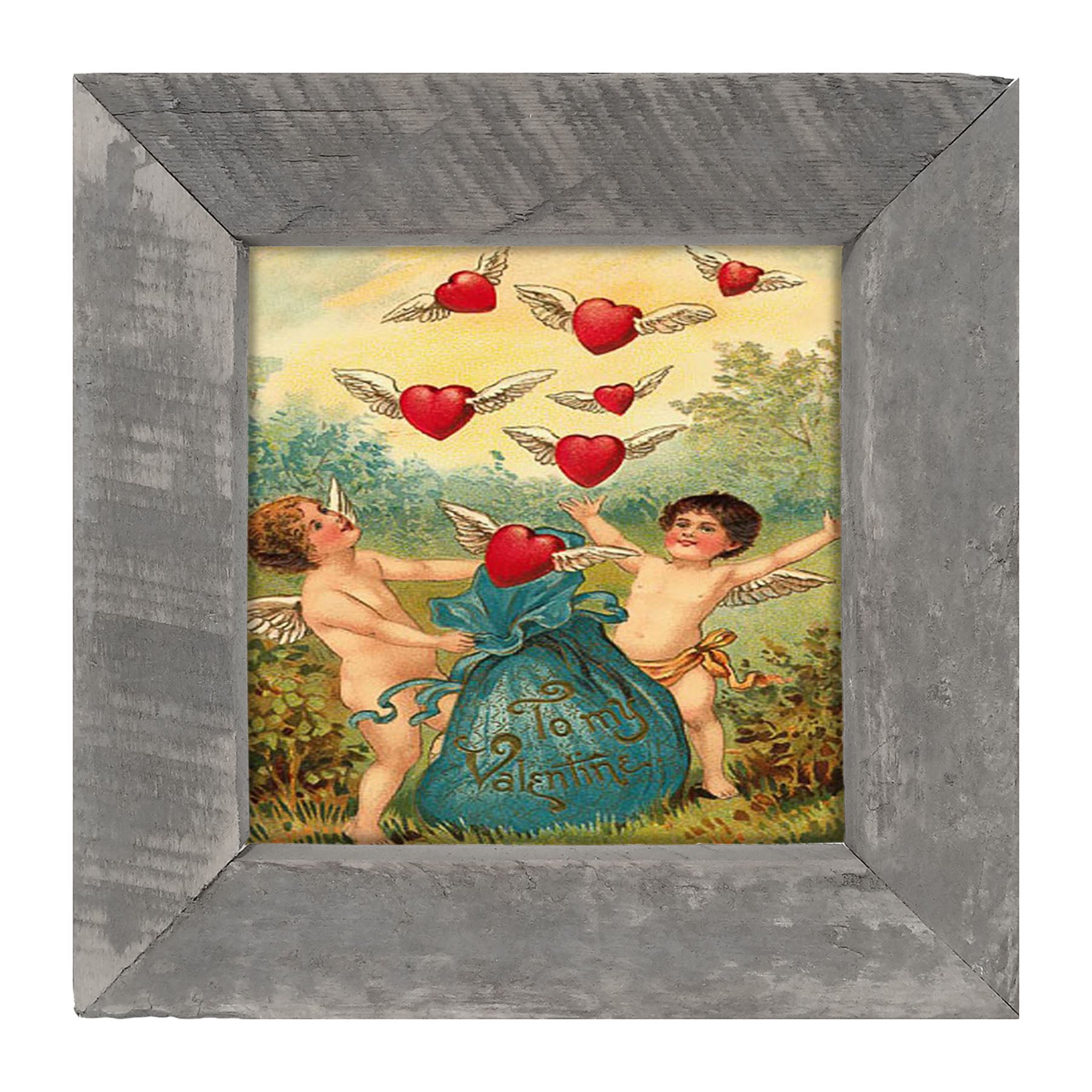 Let The Hearts Out - Framed art