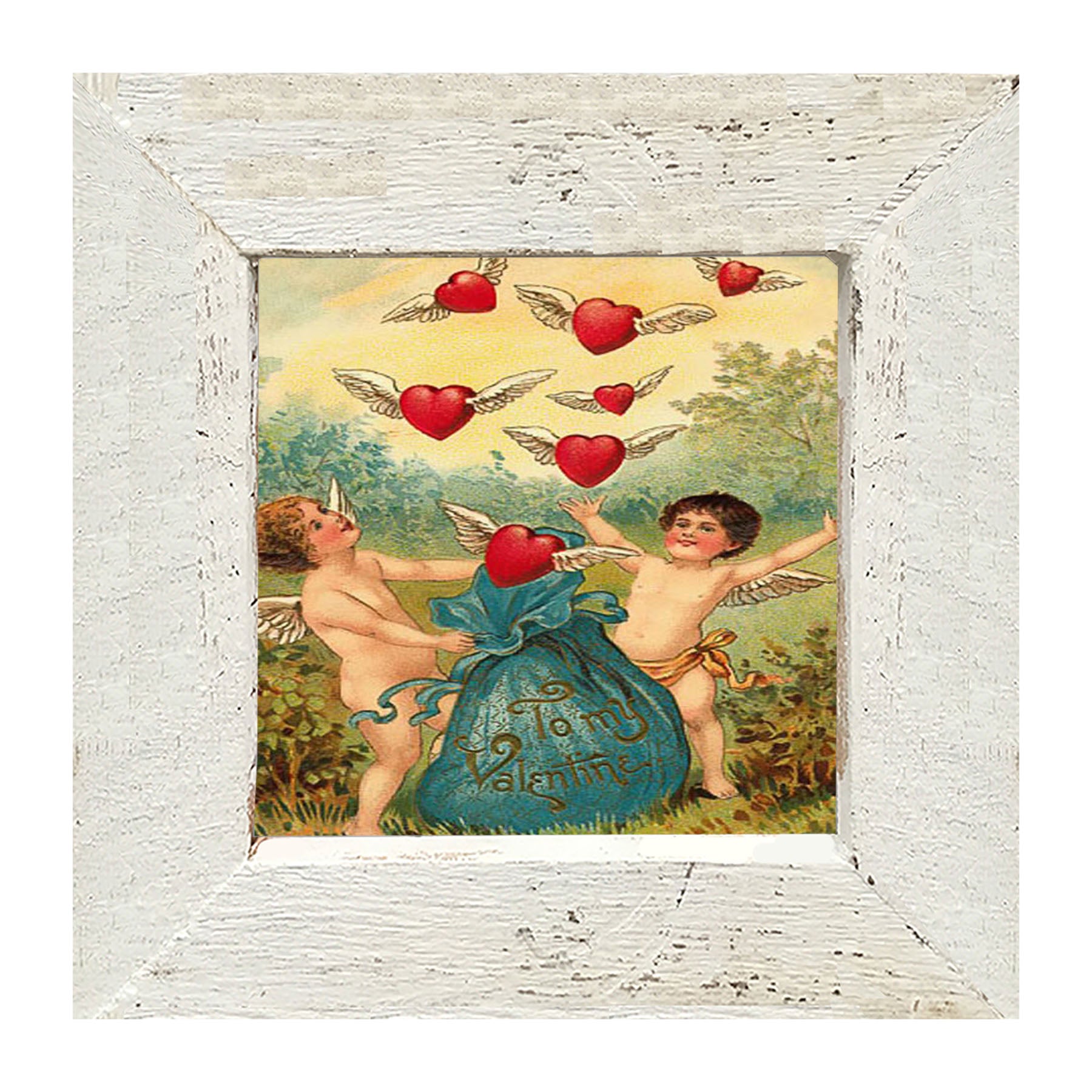 Let The Hearts Out - Framed art
