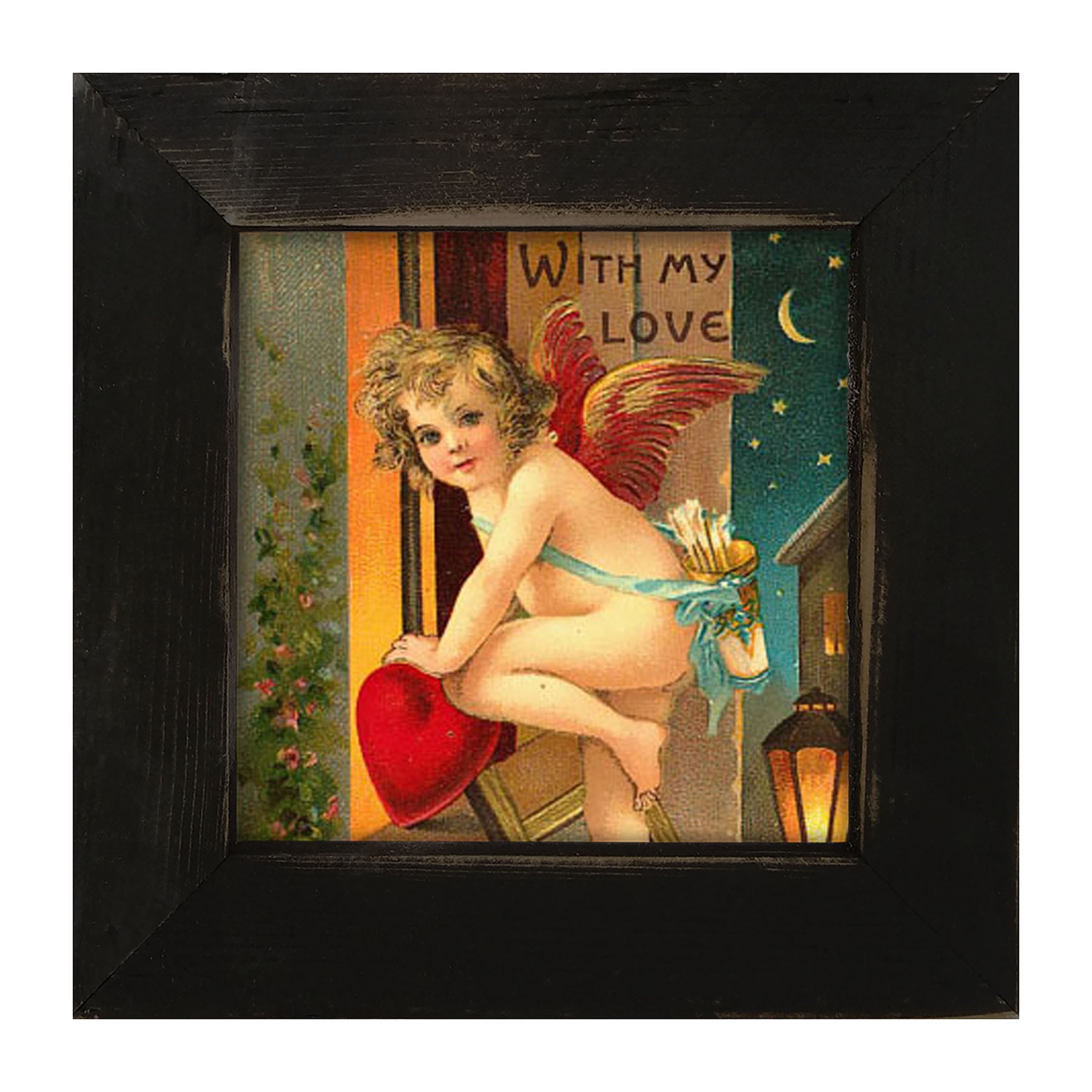 Valentine's Delivery - Framed art