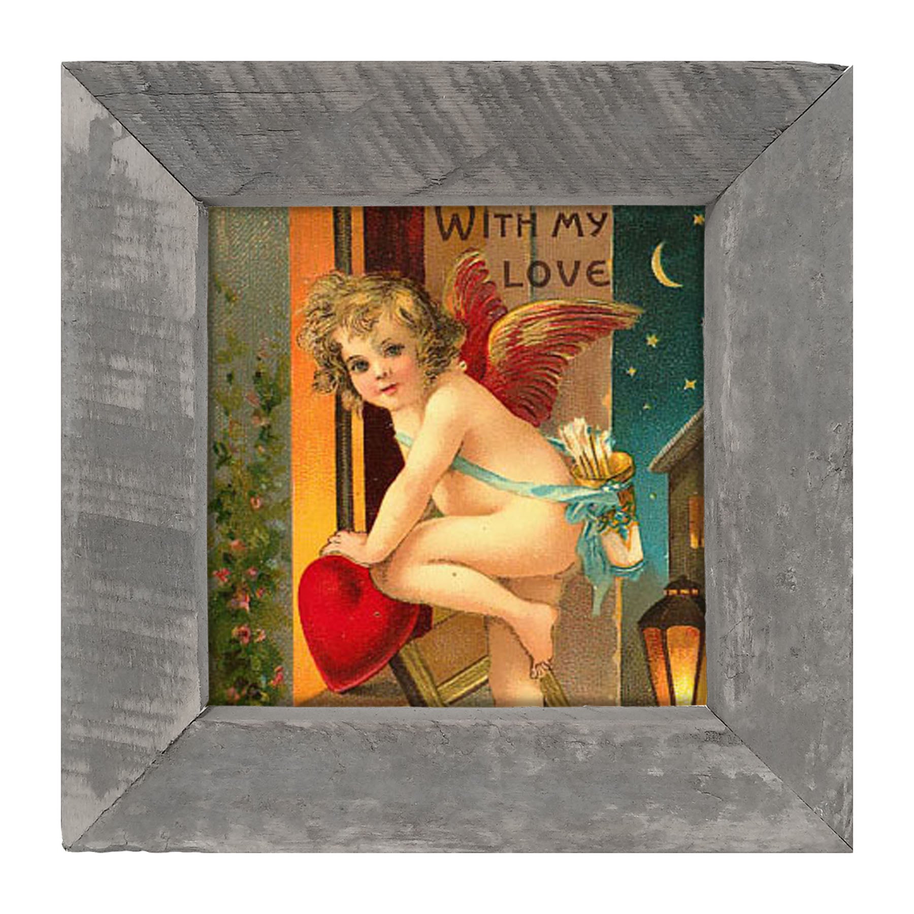 Valentine's Delivery - Framed art