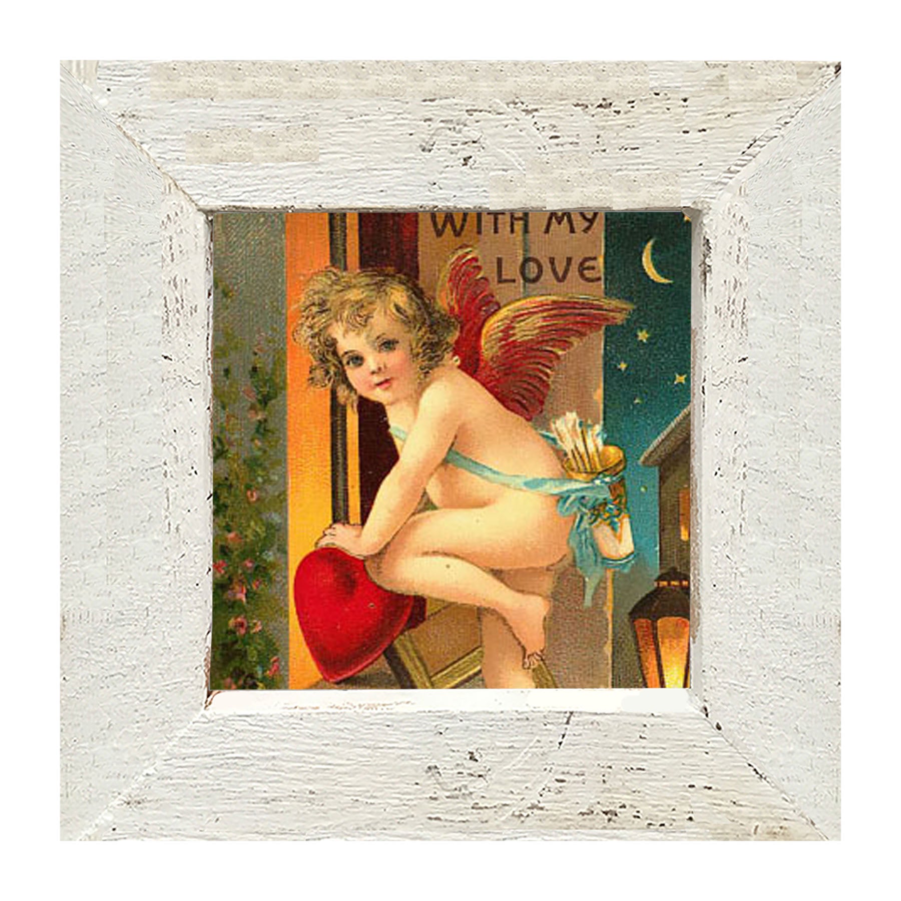 Valentine's Delivery - Framed art