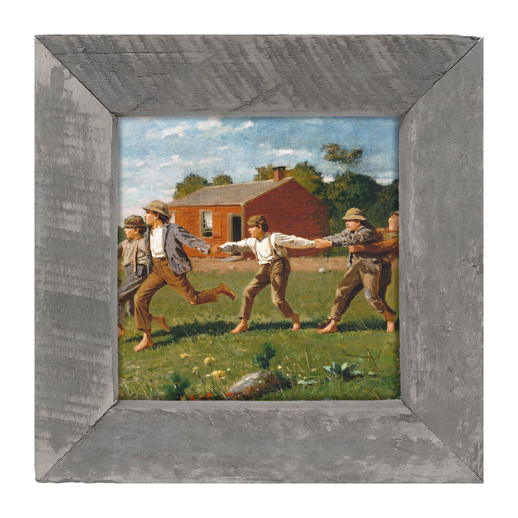 Children at Play - Framed art