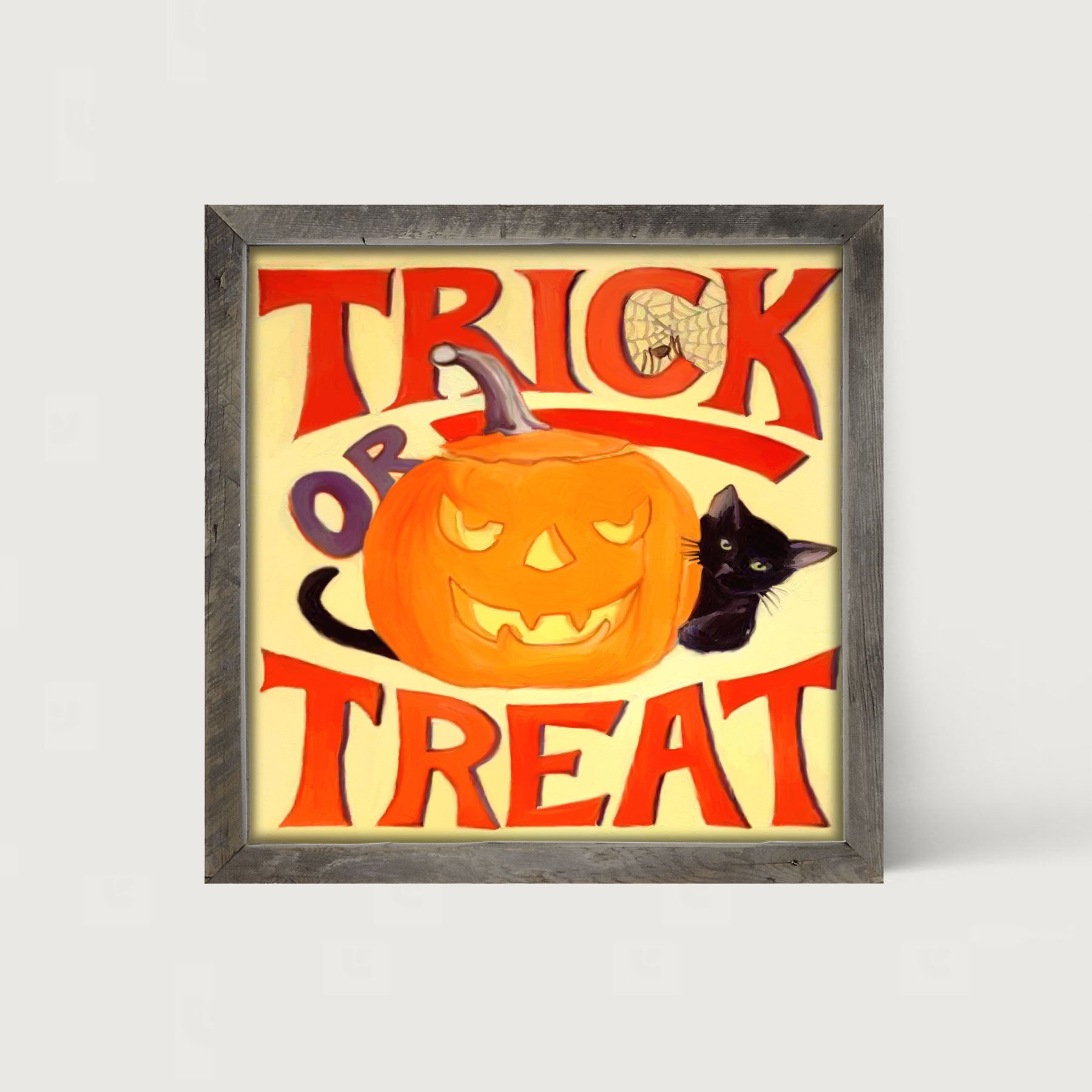 Trick or Treat - Framed art