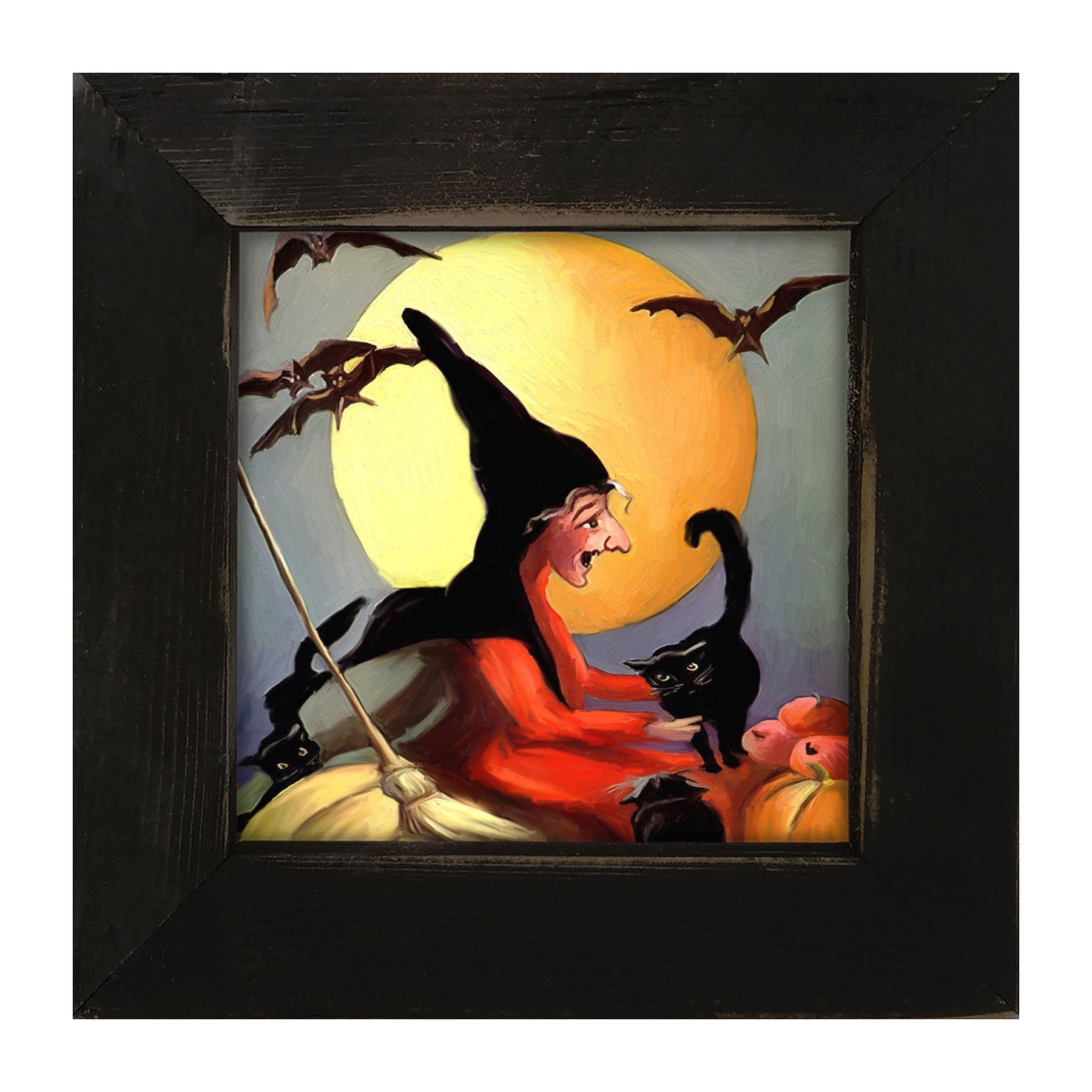 Moon Witch - Framed art
