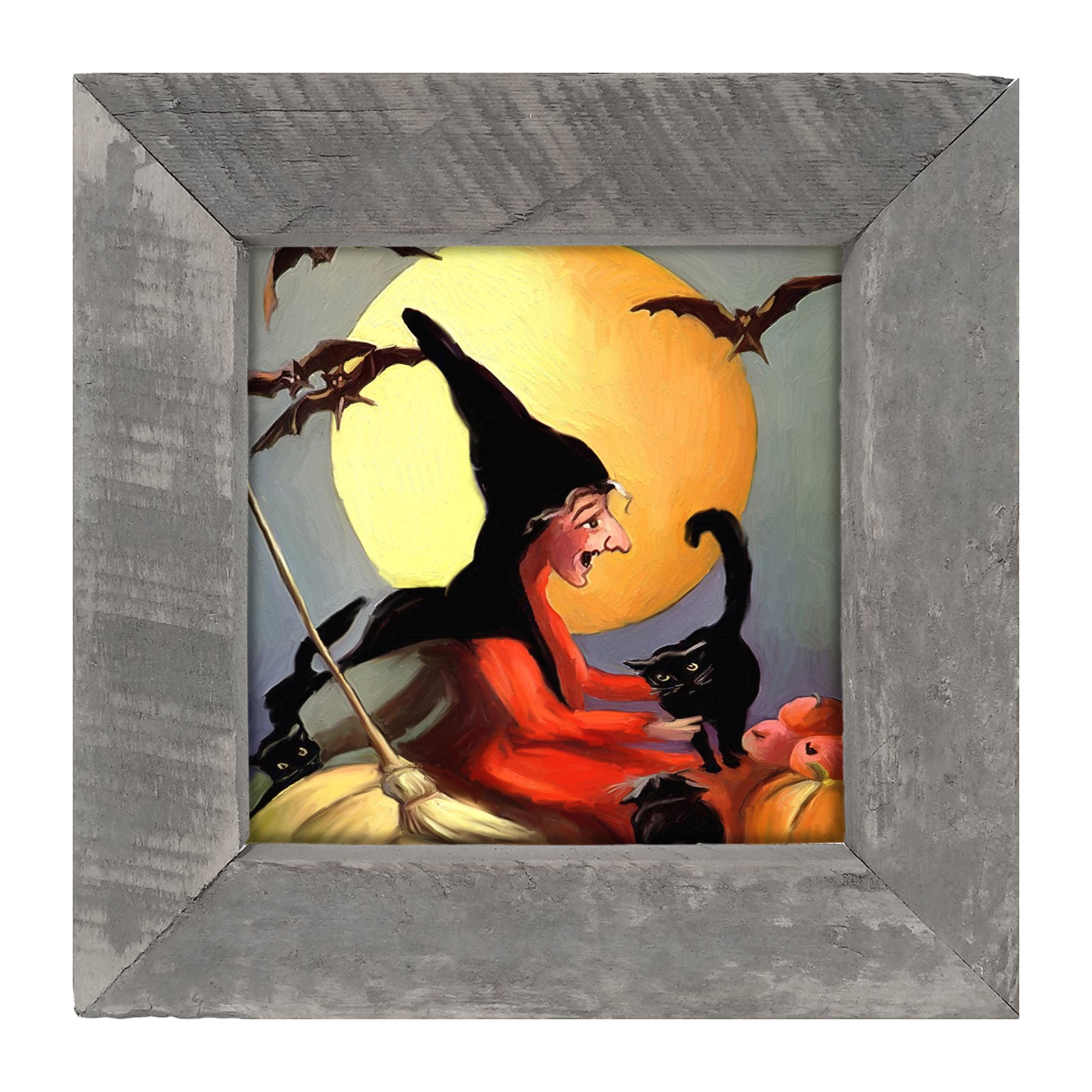 Moon Witch - Framed art