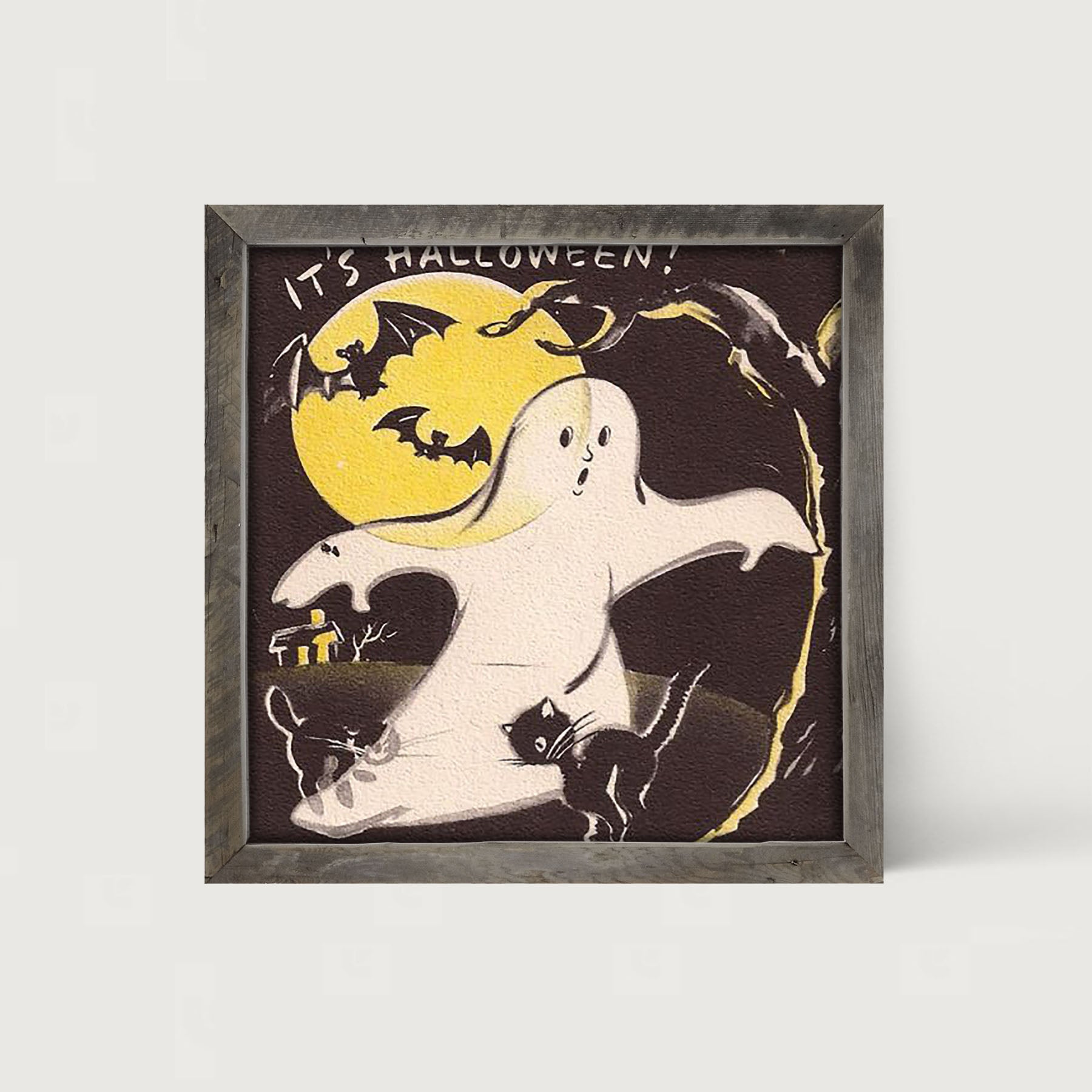 Vintage Ghost - Framed art