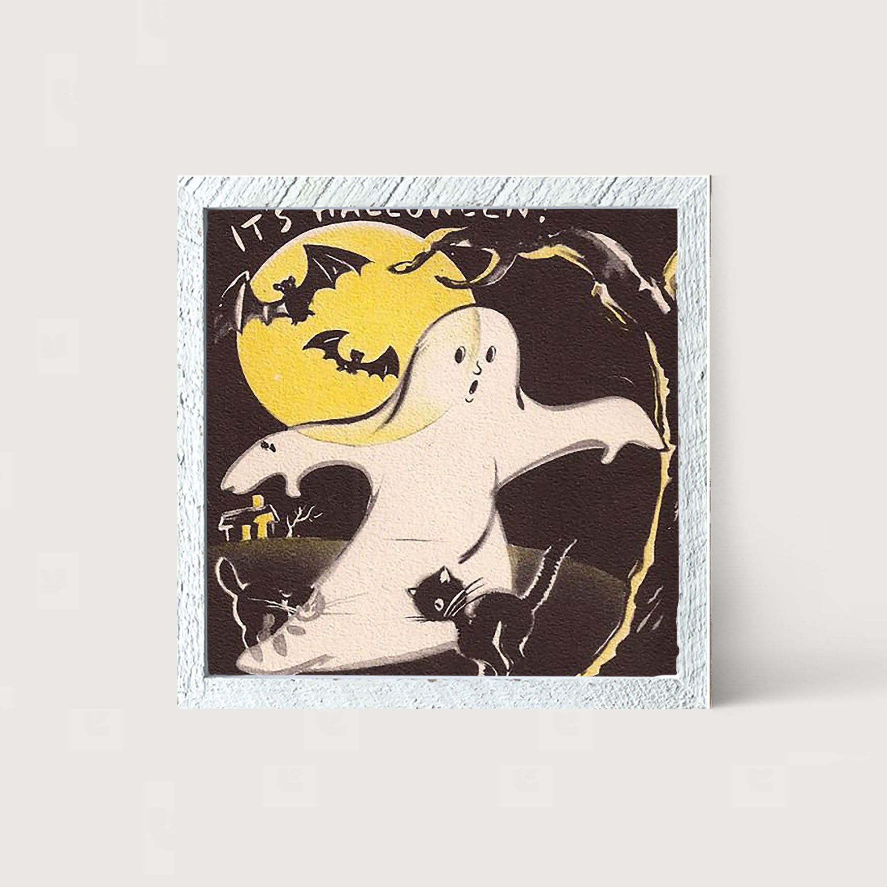 Vintage Ghost - Framed art