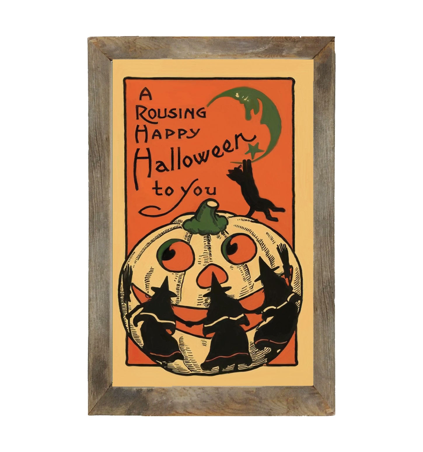 Rousing Halloween - Framed art