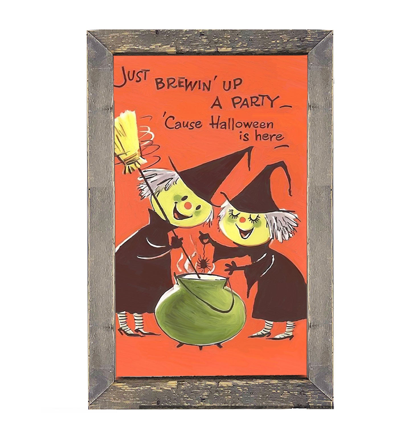Witches party - Framed art