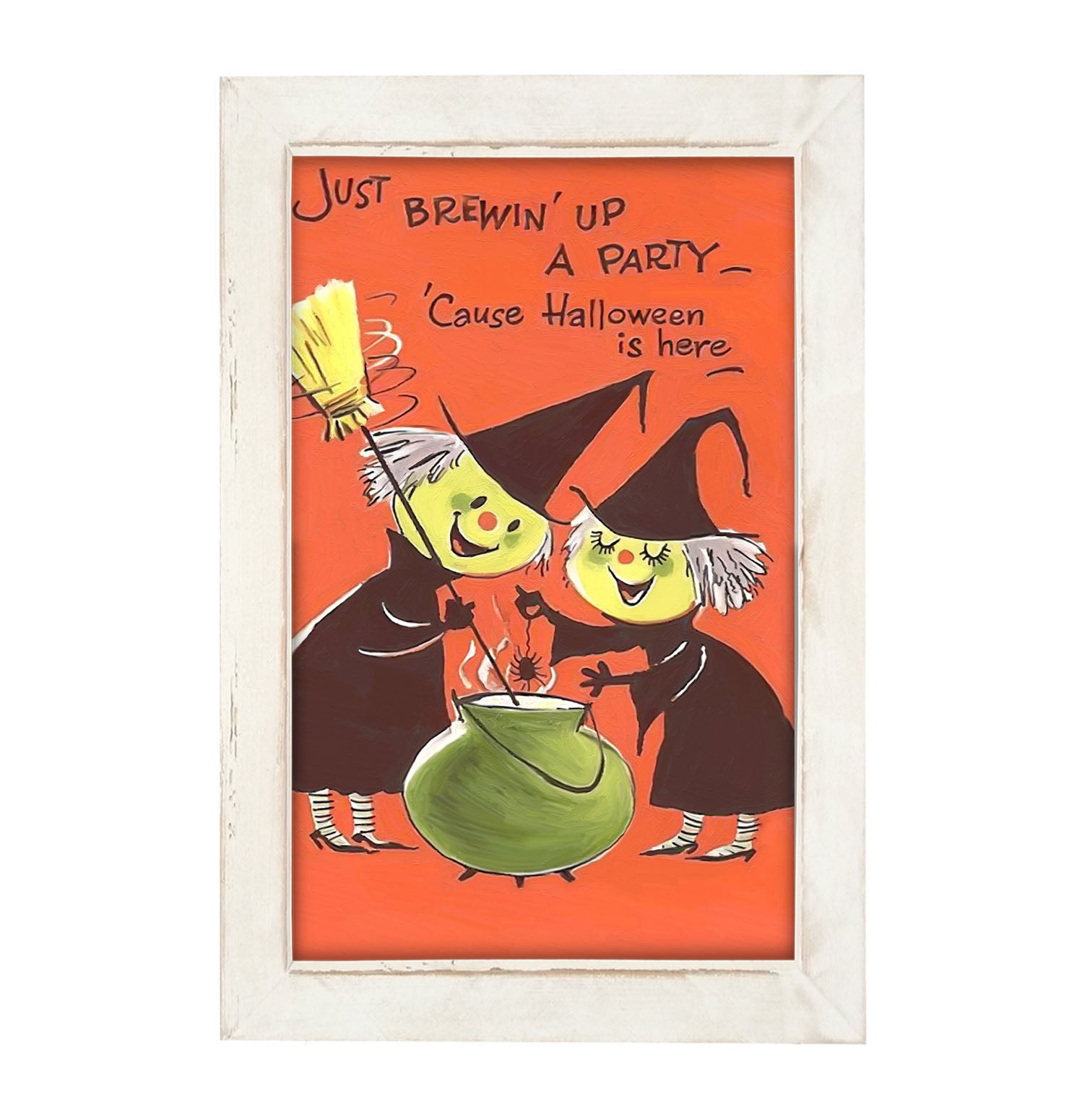 Witches party - Framed art